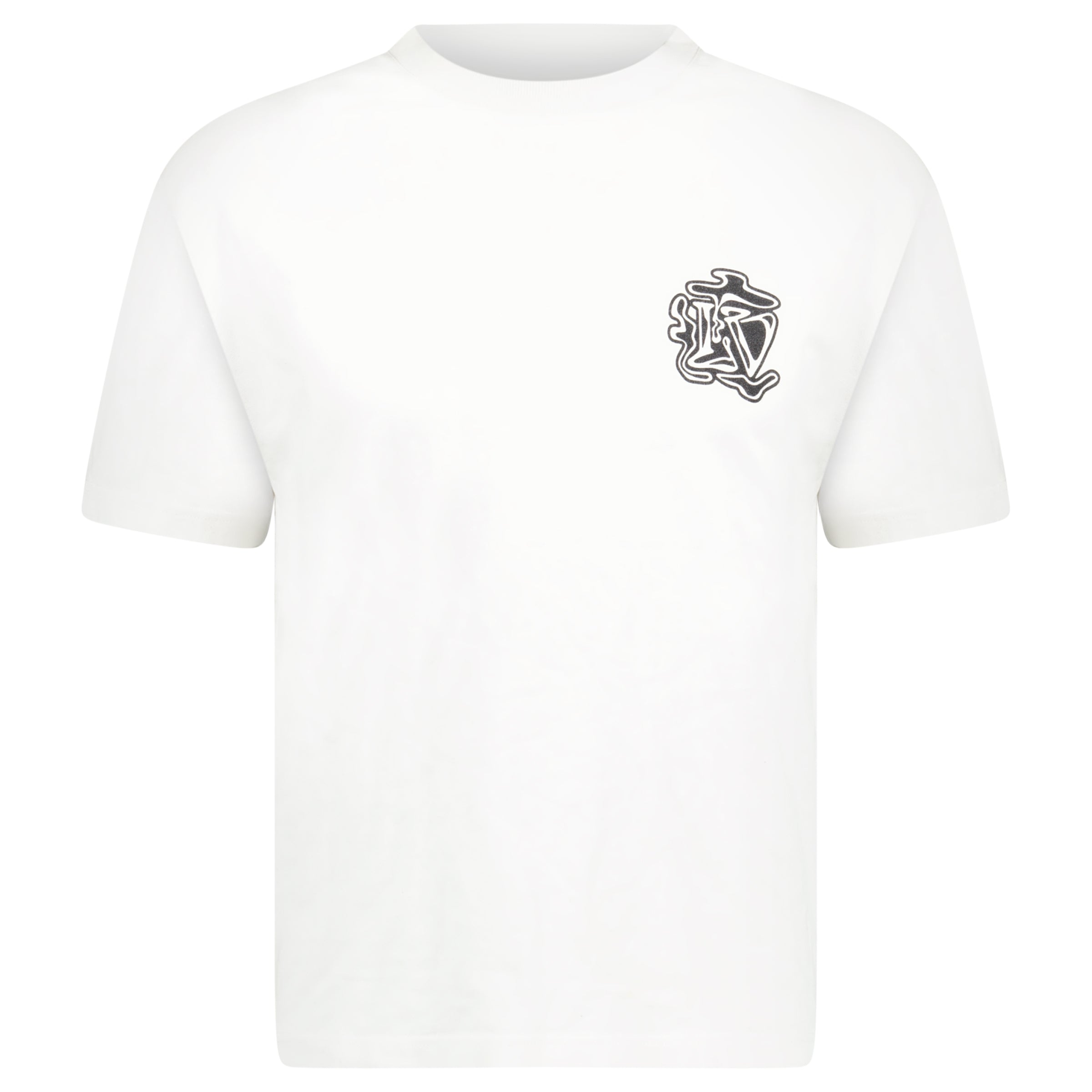 LOUIS VUITTON GRAFFITI LOGO T SHIRT WHITE - LARGE (Fits M) - Affluent ArchivesUsed HIGH END DESIGNER CLOTHING
