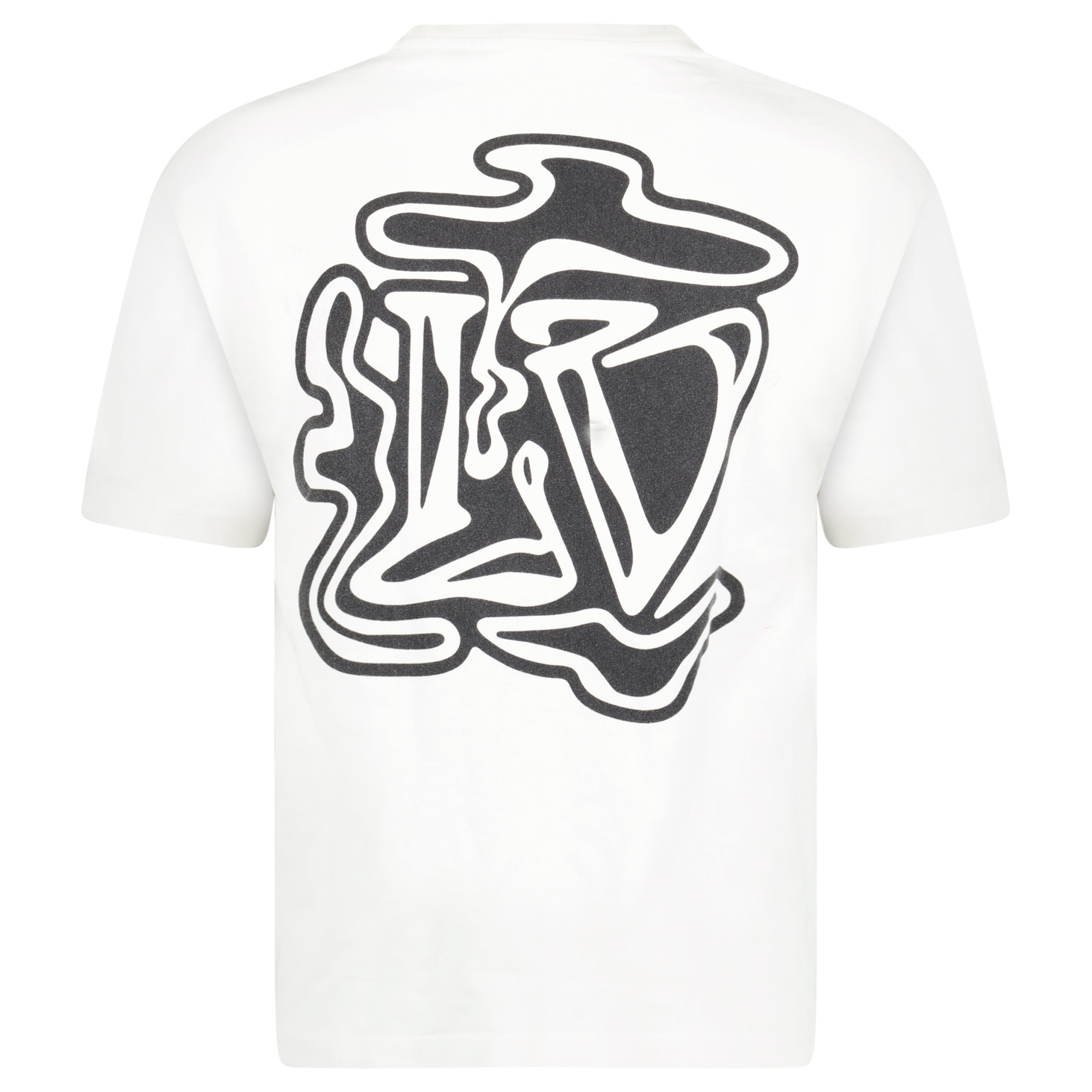 LOUIS VUITTON GRAFFITI LOGO T SHIRT WHITE - LARGE (Fits M) - Affluent ArchivesUsed HIGH END DESIGNER CLOTHING
