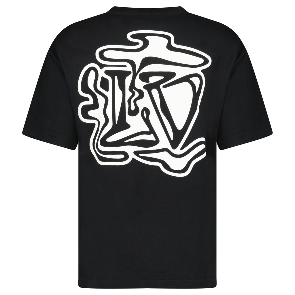 LOUIS VUITTON GRAFFITI T SHIRT BLACK - XL (Fits L) - Affluent ArchivesUsed HIGH END DESIGNER CLOTHING