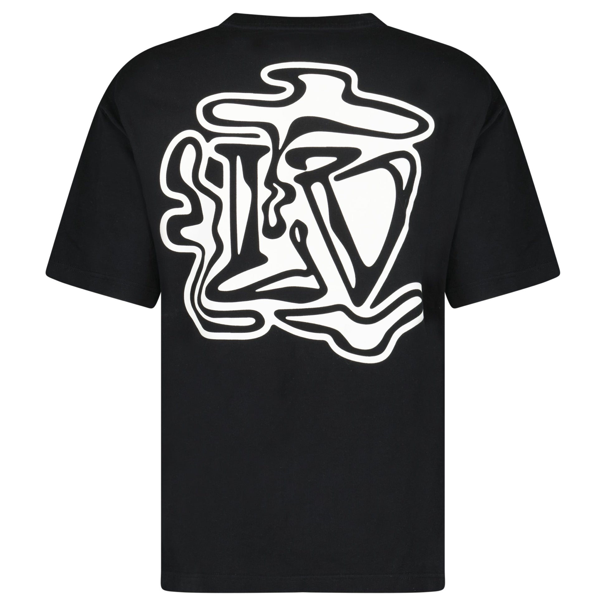 LOUIS VUITTON GRAFFITI T SHIRT BLACK - XL (Fits L) - Affluent ArchivesUsed HIGH END DESIGNER CLOTHING