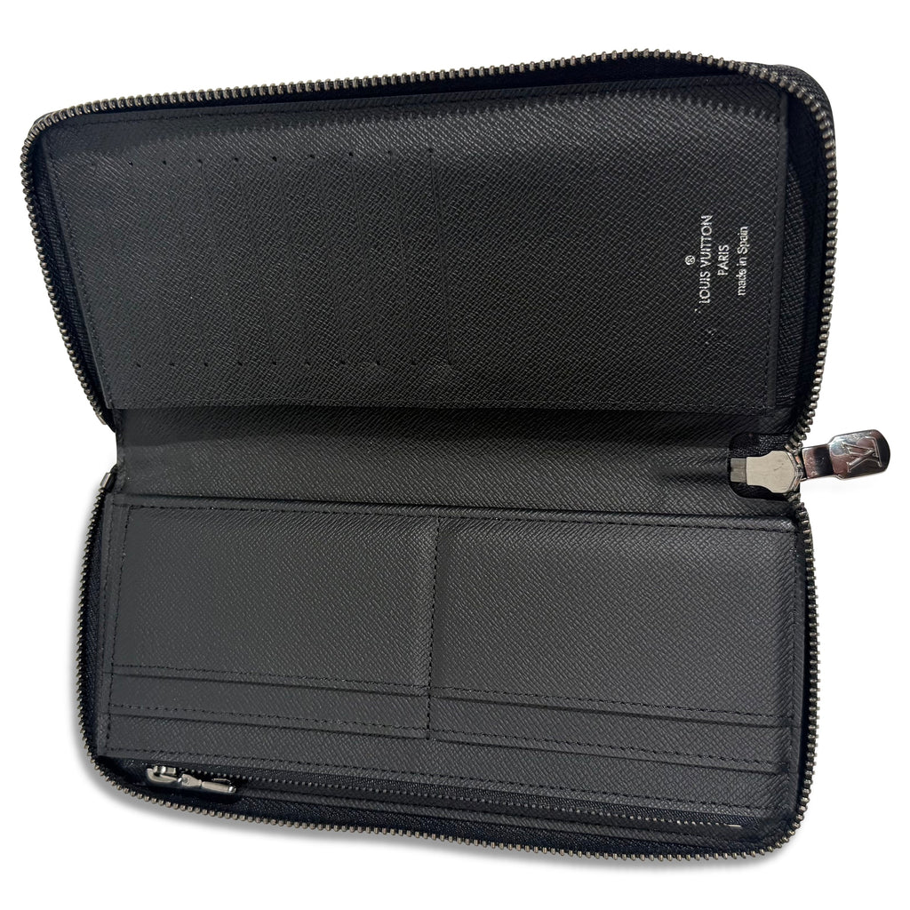 LOUIS VUITTON GREY MONOGRAM ZIPPY HORIZONTAL WALLET | NEW - Affluent ArchivesUsed HIGH END DESIGNER CLOTHING