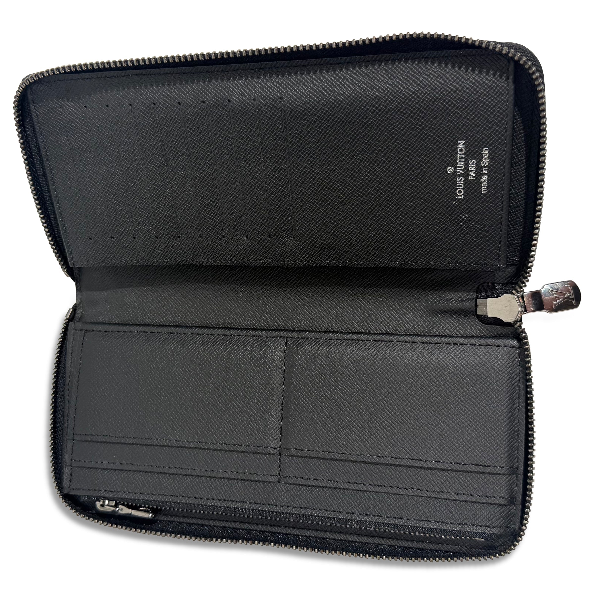 LOUIS VUITTON GREY MONOGRAM ZIPPY HORIZONTAL WALLET | NEW - Affluent ArchivesUsed HIGH END DESIGNER CLOTHING