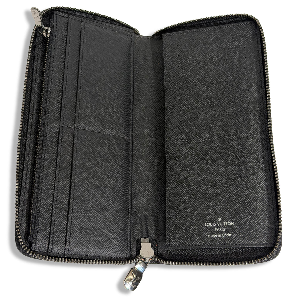 LOUIS VUITTON GREY MONOGRAM ZIPPY HORIZONTAL WALLET | NEW - Affluent ArchivesUsed HIGH END DESIGNER CLOTHING