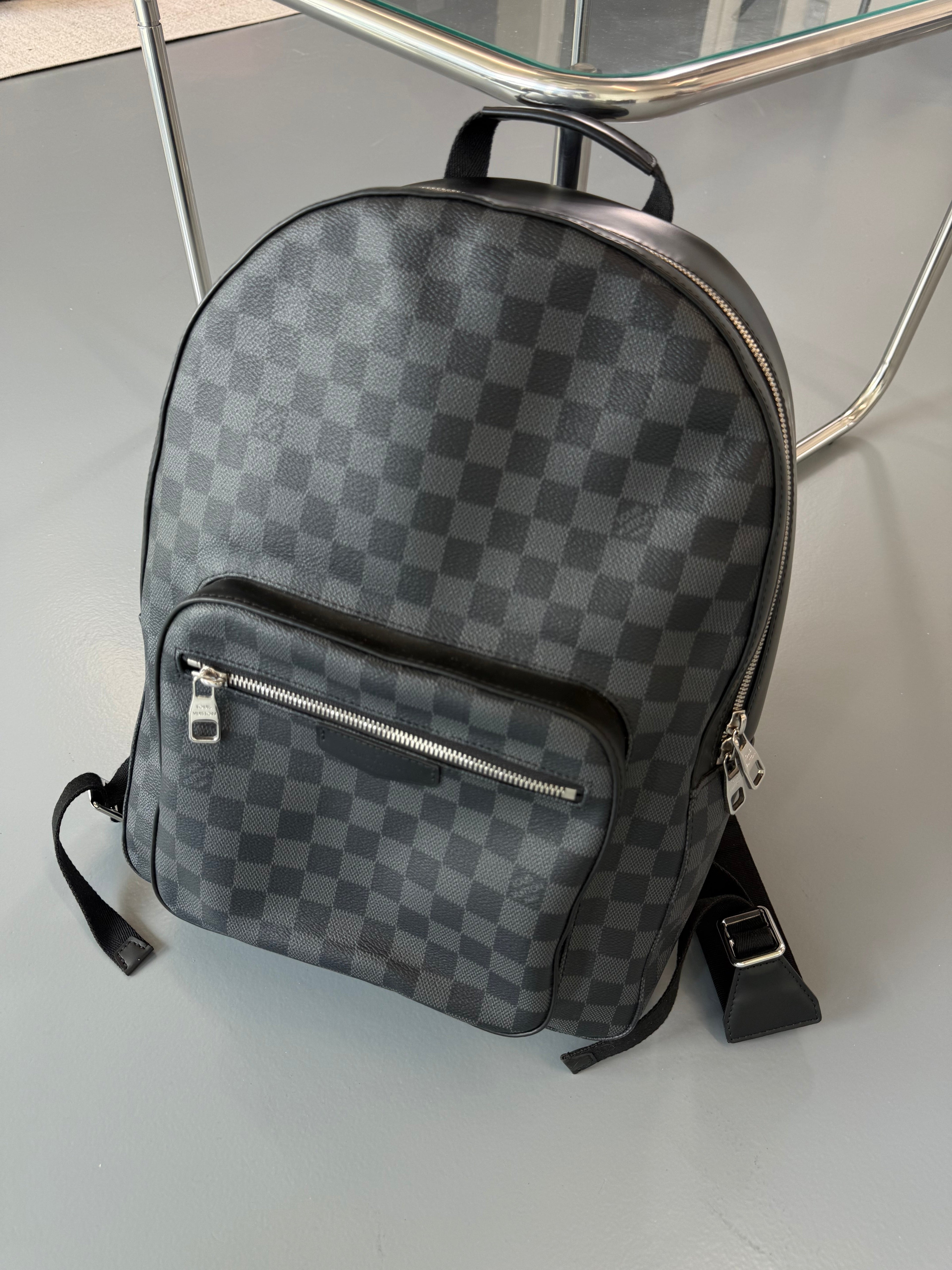 LOUIS VUITTON JOSHUA BACKPACK GREY DAMIER - Affluent ArchivesUsed HIGH END DESIGNER CLOTHING