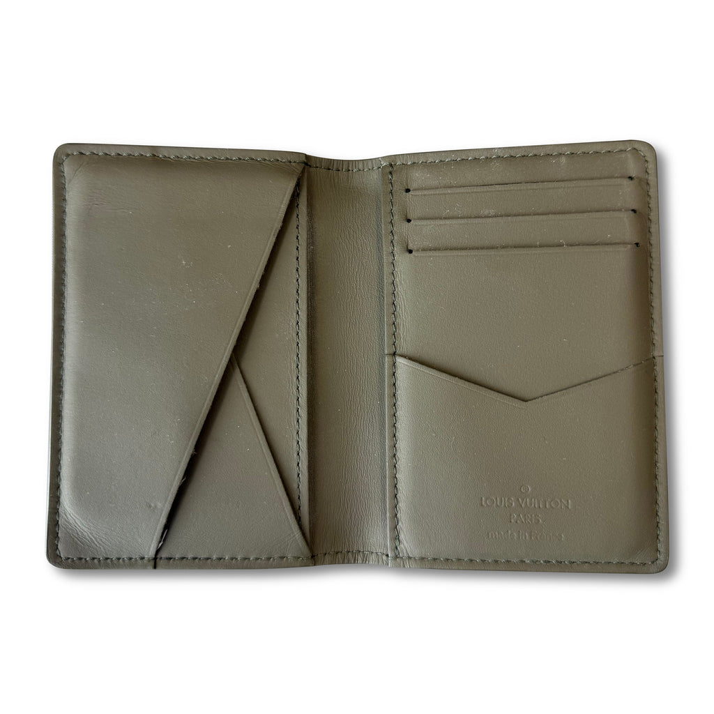 LOUIS VUITTON KHAKI AEROGRAM POCKET ORGANISER - Affluent ArchivesUsed HIGH END DESIGNER CLOTHING