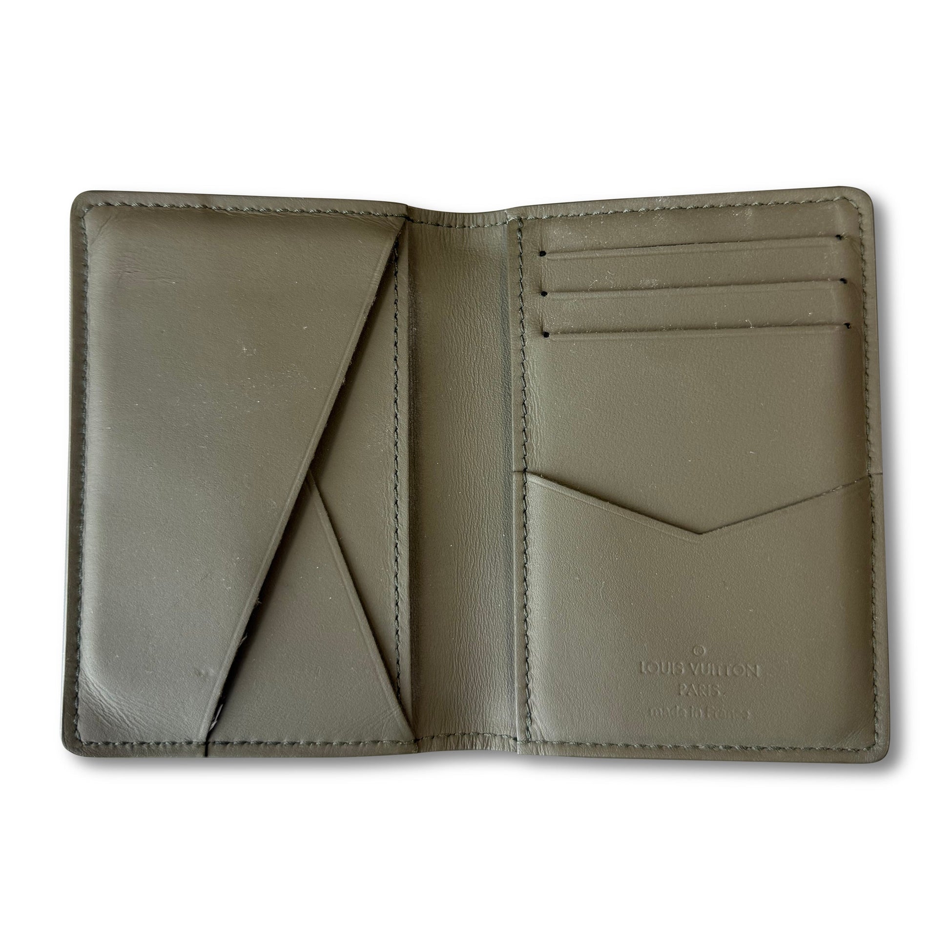 LOUIS VUITTON KHAKI AEROGRAM POCKET ORGANISER - Affluent ArchivesUsed HIGH END DESIGNER CLOTHING