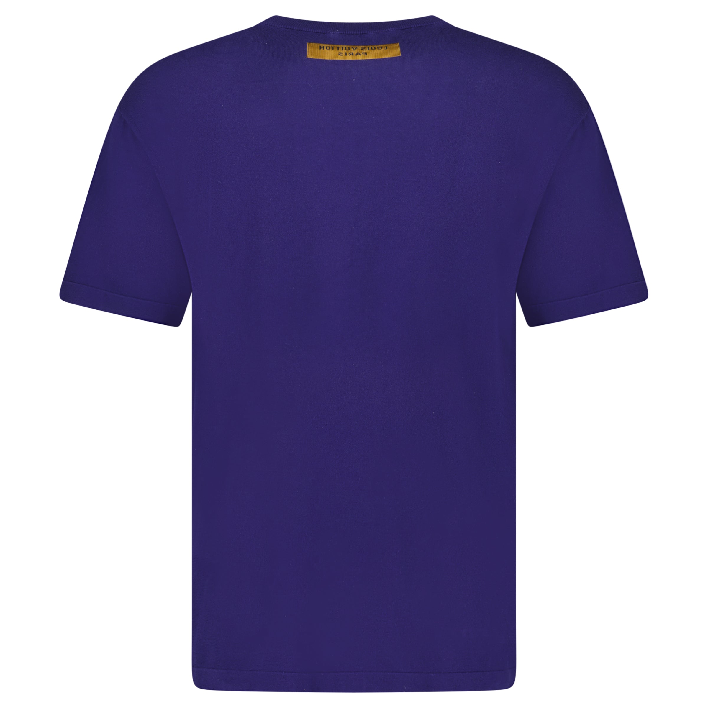 LOUIS VUITTON LOGO T SHIRT NAVY - LARGE - Affluent ArchivesUsed HIGH END DESIGNER CLOTHING