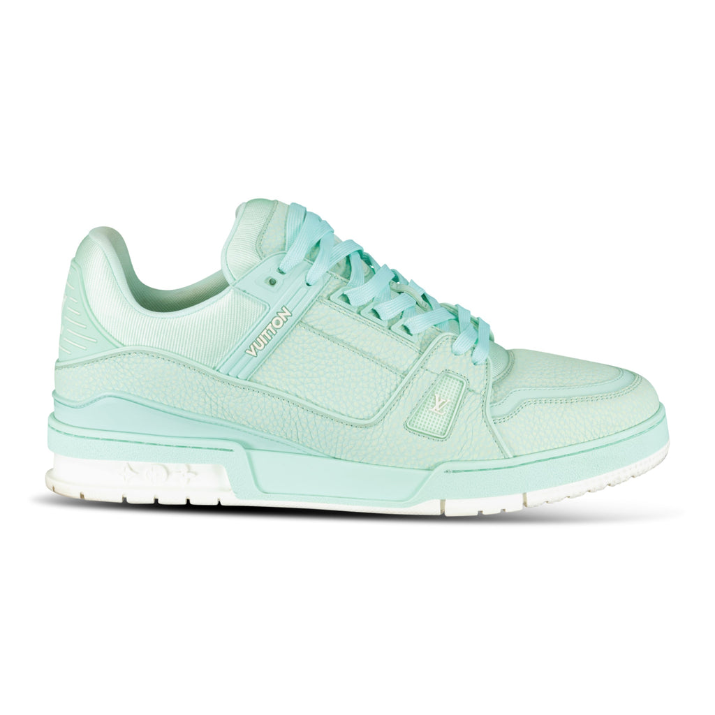 LOUIS VUITTON LV TRAINER TIFFANY BLUE - UK 10 (Fit 11) - Affluent ArchivesUsed HIGH END DESIGNER CLOTHING