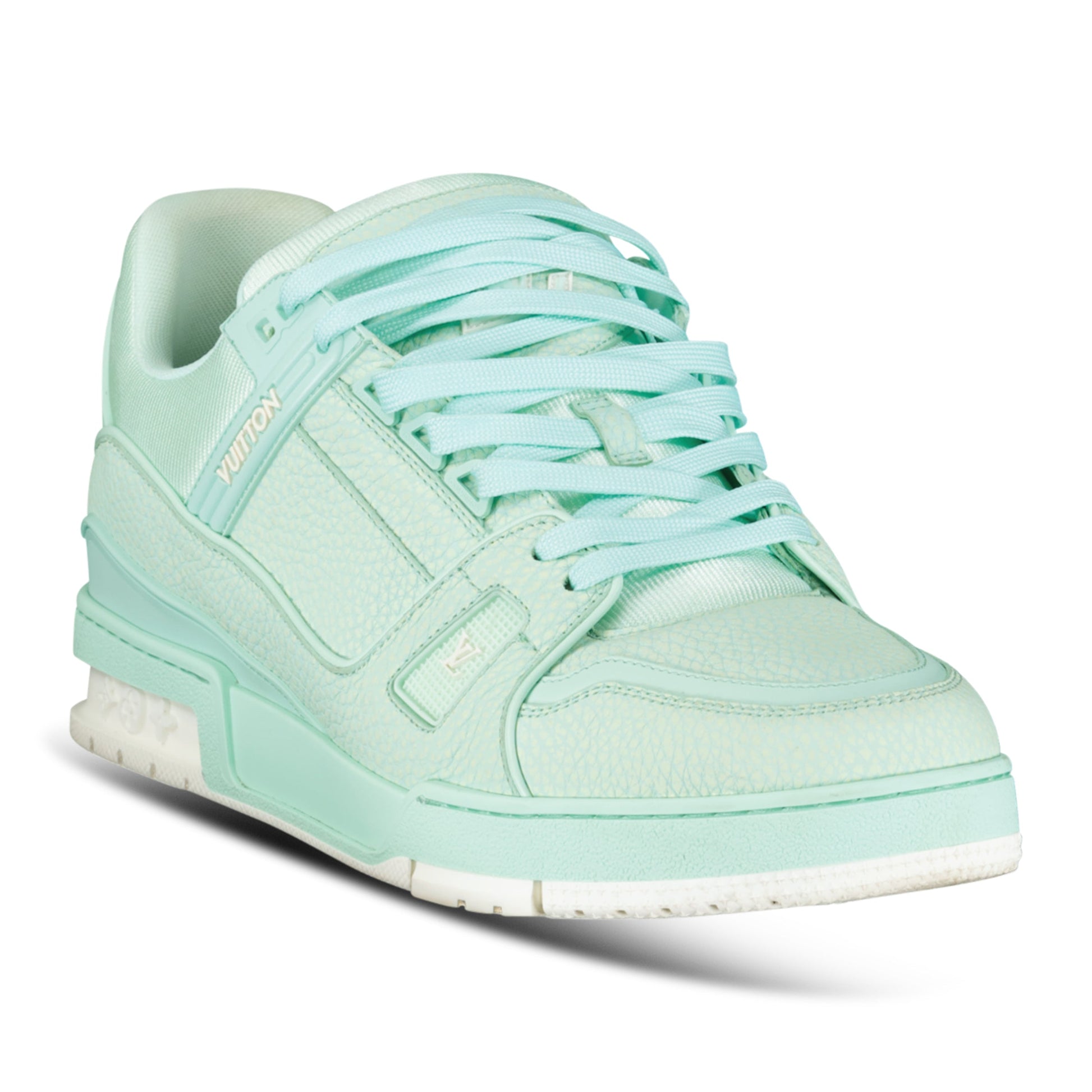 LOUIS VUITTON LV TRAINER TIFFANY BLUE - UK 10 (Fit 11) - Affluent ArchivesUsed HIGH END DESIGNER CLOTHING