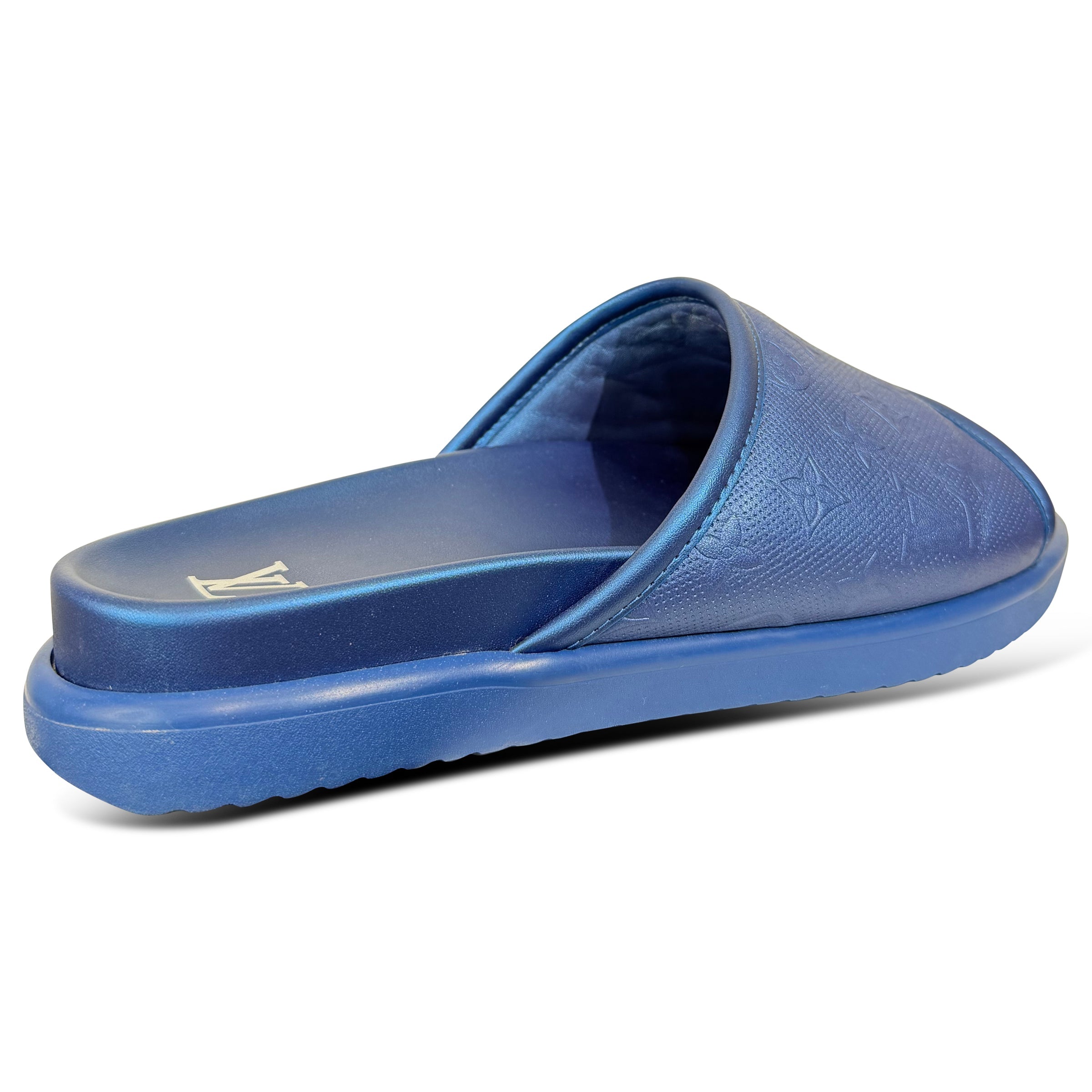 LOUIS VUITTON MIAMI MULE SLIDES BLUE - UK 11 (Fit 12) | PRE OWNED - Affluent ArchivesUsed HIGH END DESIGNER CLOTHING