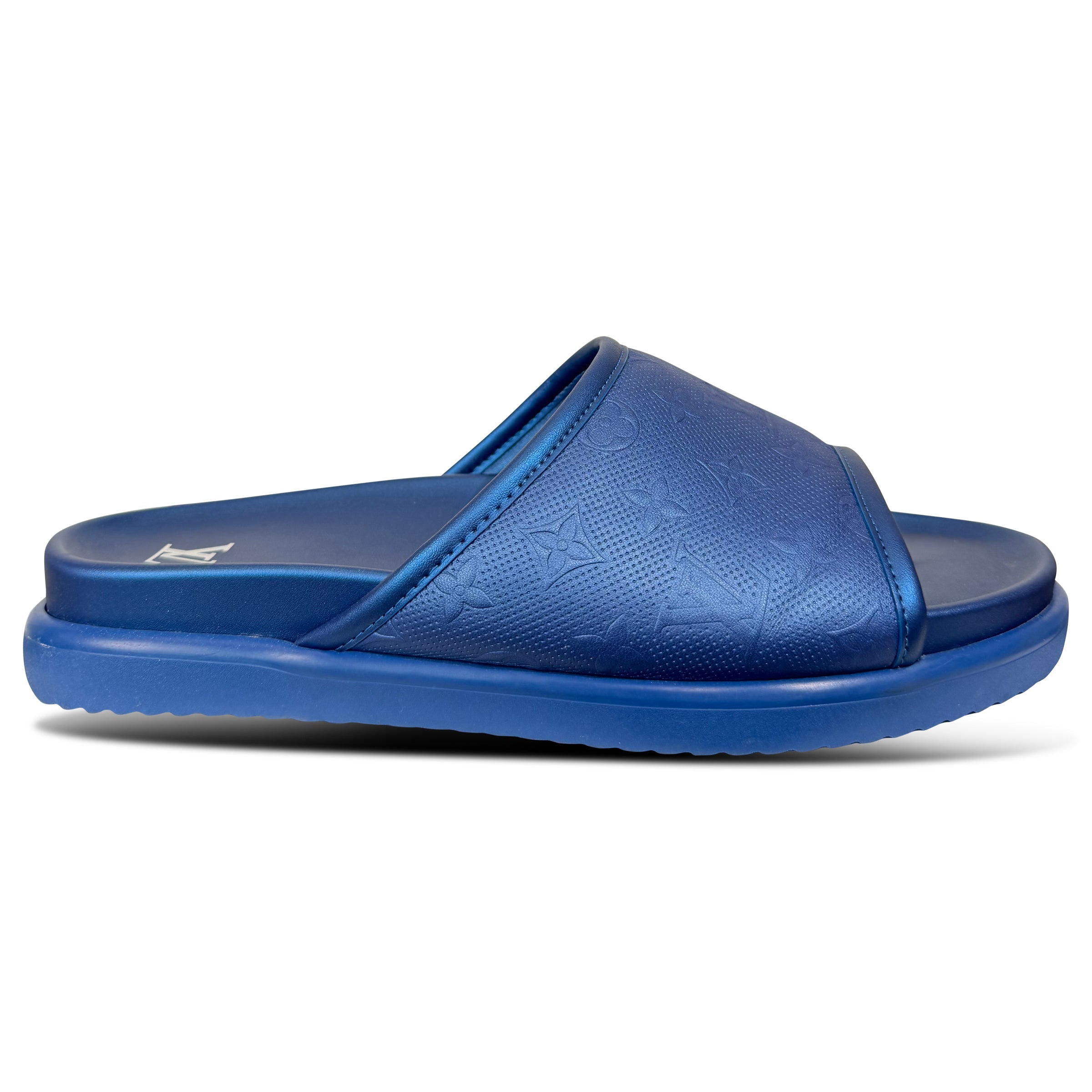 LOUIS VUITTON MIAMI MULE SLIDES BLUE - UK 11 (Fit 12) | PRE OWNED - Affluent ArchivesUsed HIGH END DESIGNER CLOTHING