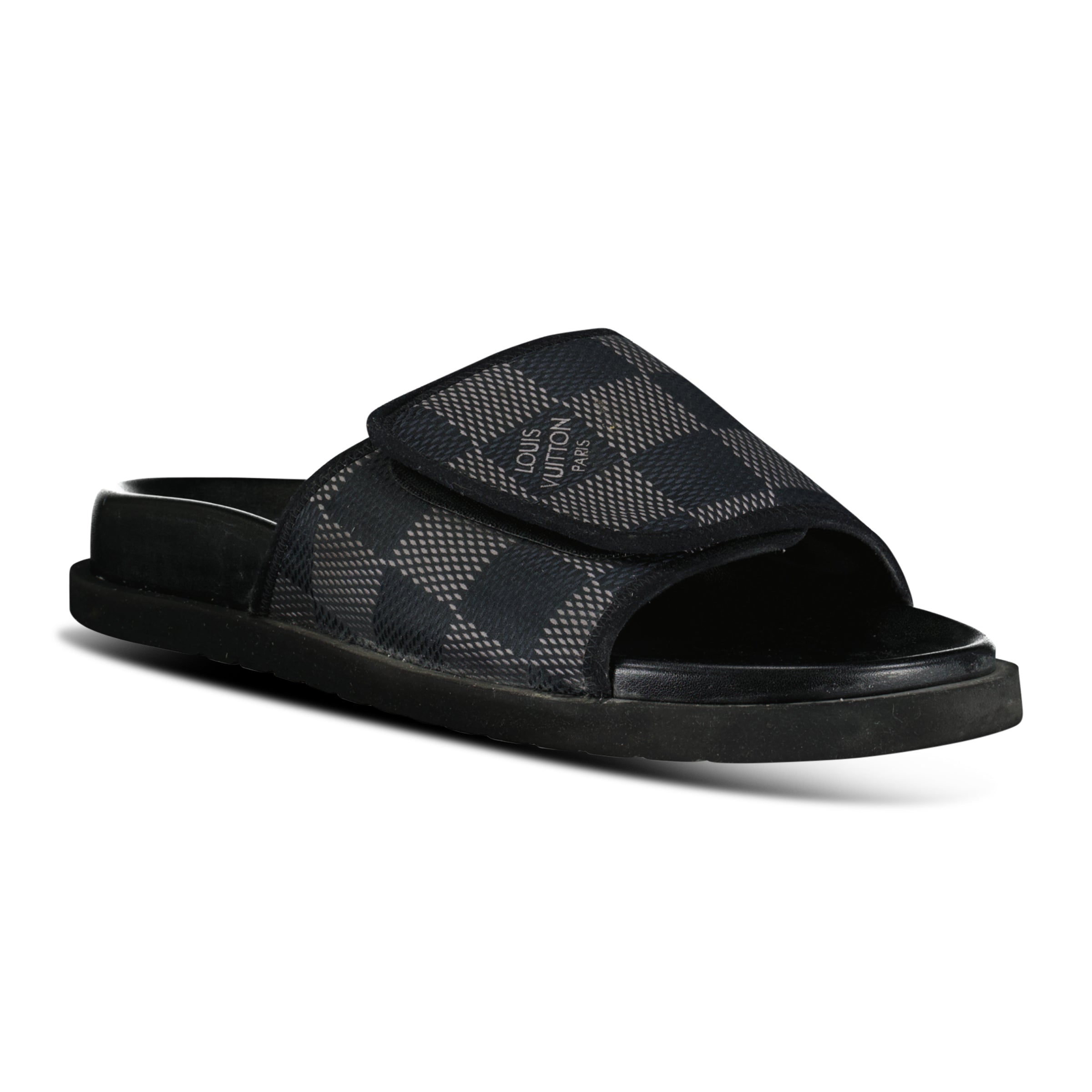 LOUIS VUITTON MIAMI MULE SLIDES - UK 10 (Fit 11) - Affluent ArchivesUsed HIGH END DESIGNER CLOTHING