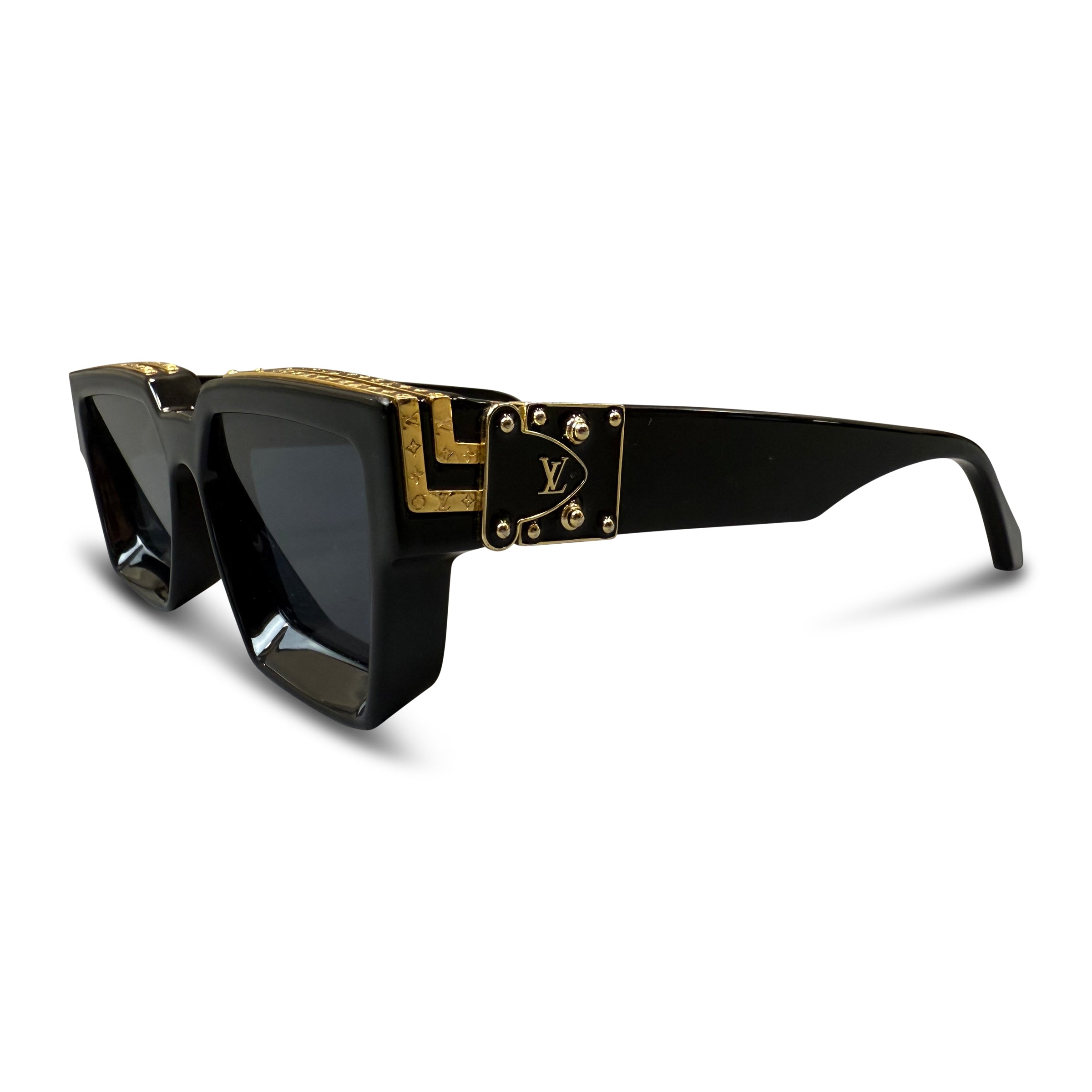 LOUIS VUITTON MILLIONAIRES SUNGLASSES BLACK - Affluent ArchivesUsed HIGH END DESIGNER CLOTHING
