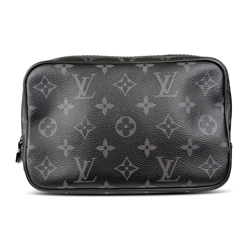 LOUIS VUITTON MONOGRAM ECLIPSE TOILETRY PM - Affluent ArchivesUsed HIGH END DESIGNER CLOTHING