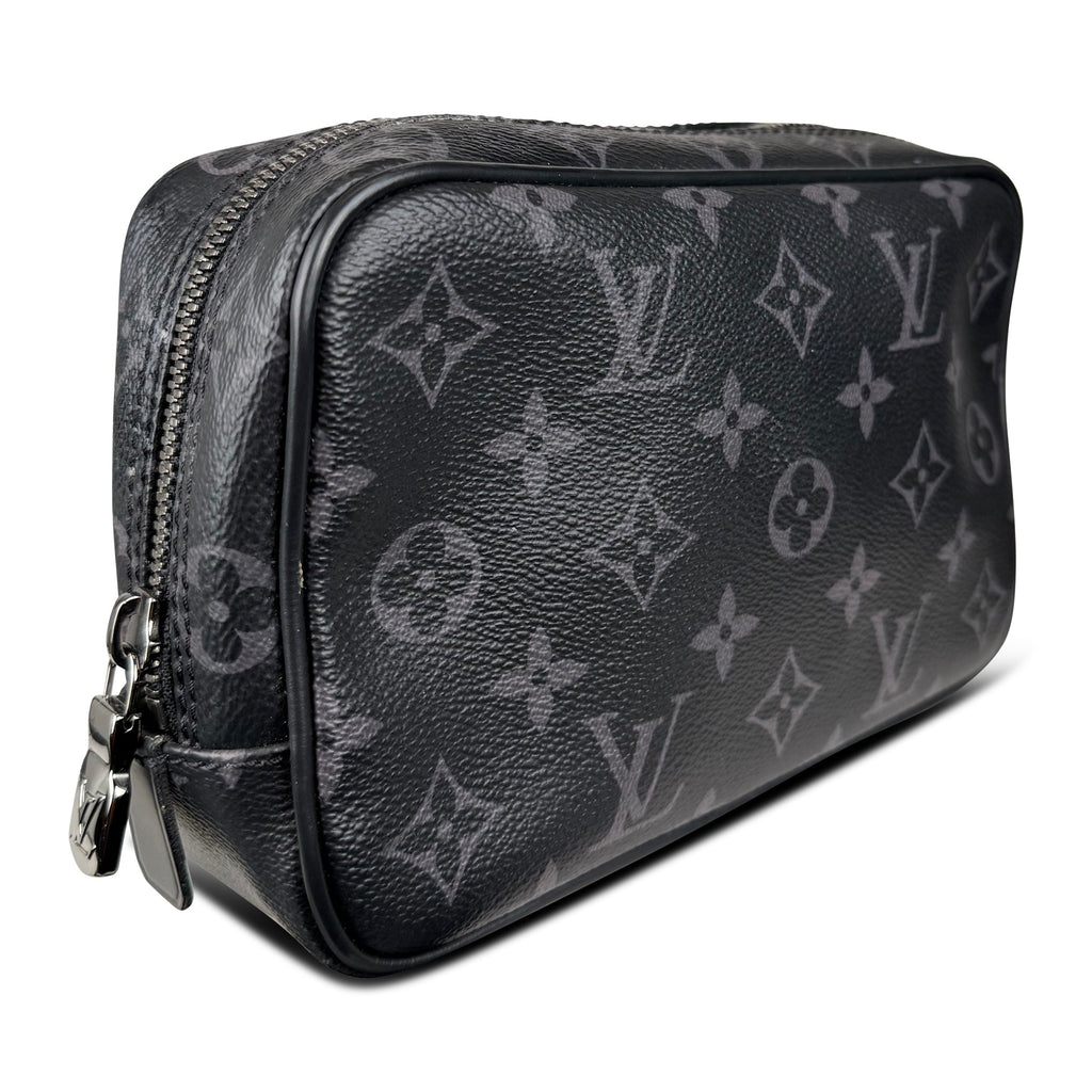 LOUIS VUITTON MONOGRAM ECLIPSE TOILETRY PM - Affluent ArchivesUsed HIGH END DESIGNER CLOTHING