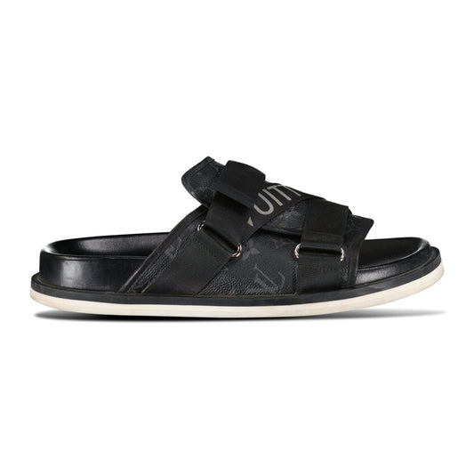 LOUIS VUITTON MONOGRAM HONOLULU MULE SANDALS - UK 8 (Fit 9) - Affluent ArchivesUsed HIGH END DESIGNER CLOTHING