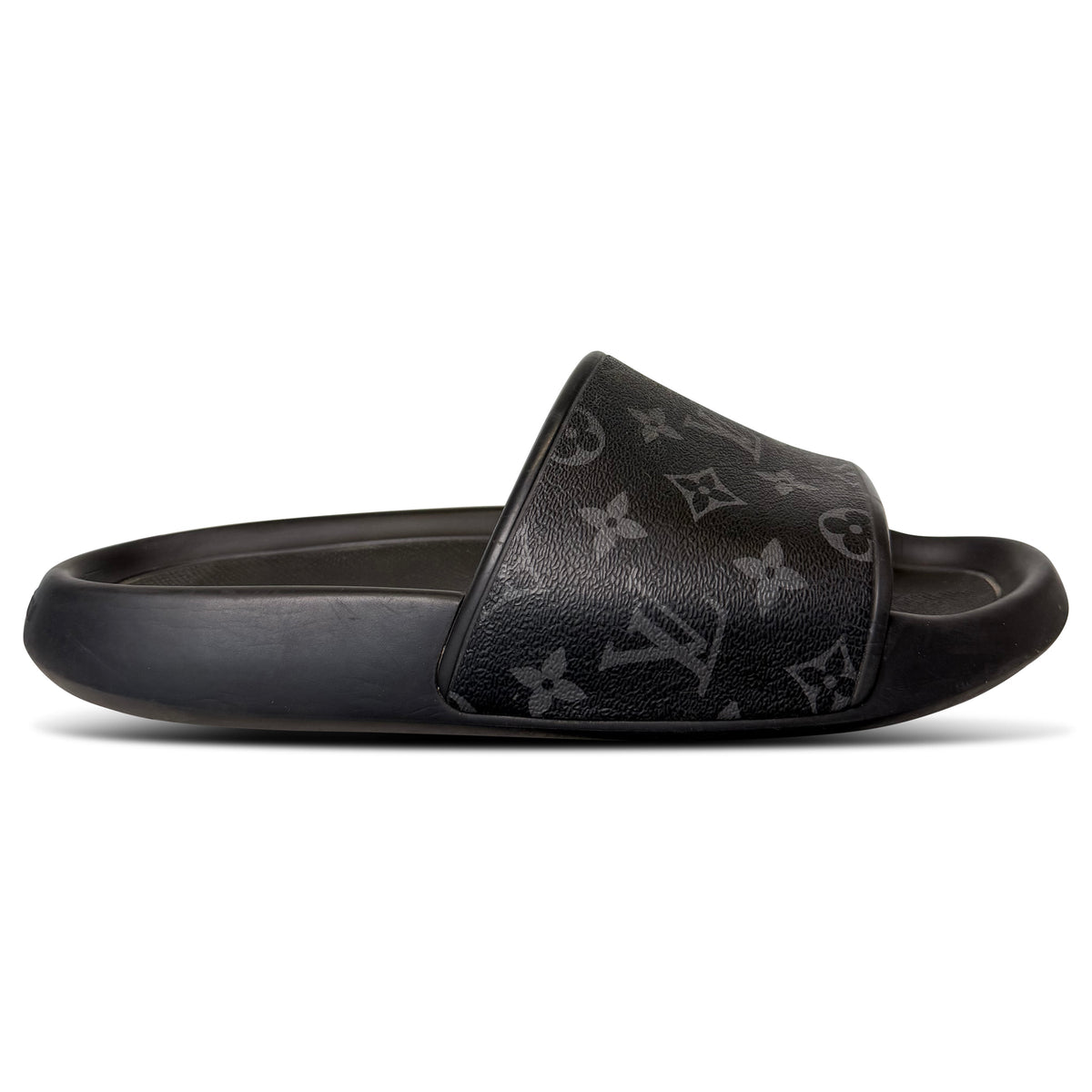 LOUIS VUITTON MONOGRAM MULE SLIDES - UK 6.5 (Fits 7.5)| PRE OWNED - Affluent ArchivesUsed HIGH END DESIGNER CLOTHING