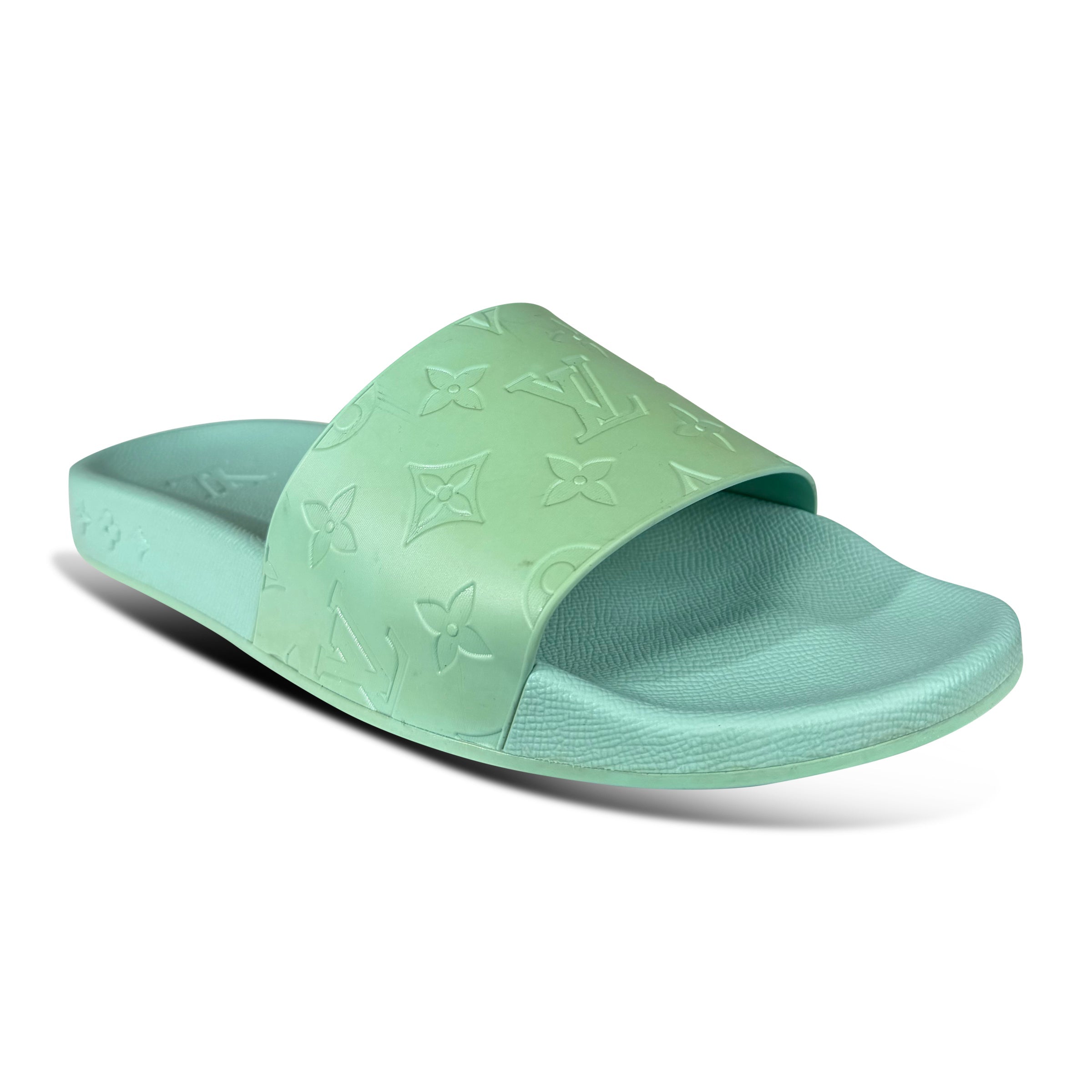 LOUIS VUITTON MONOGRAM SLIDES MINT - UK 7 (Fit 8) - Affluent ArchivesUsed HIGH END DESIGNER CLOTHING