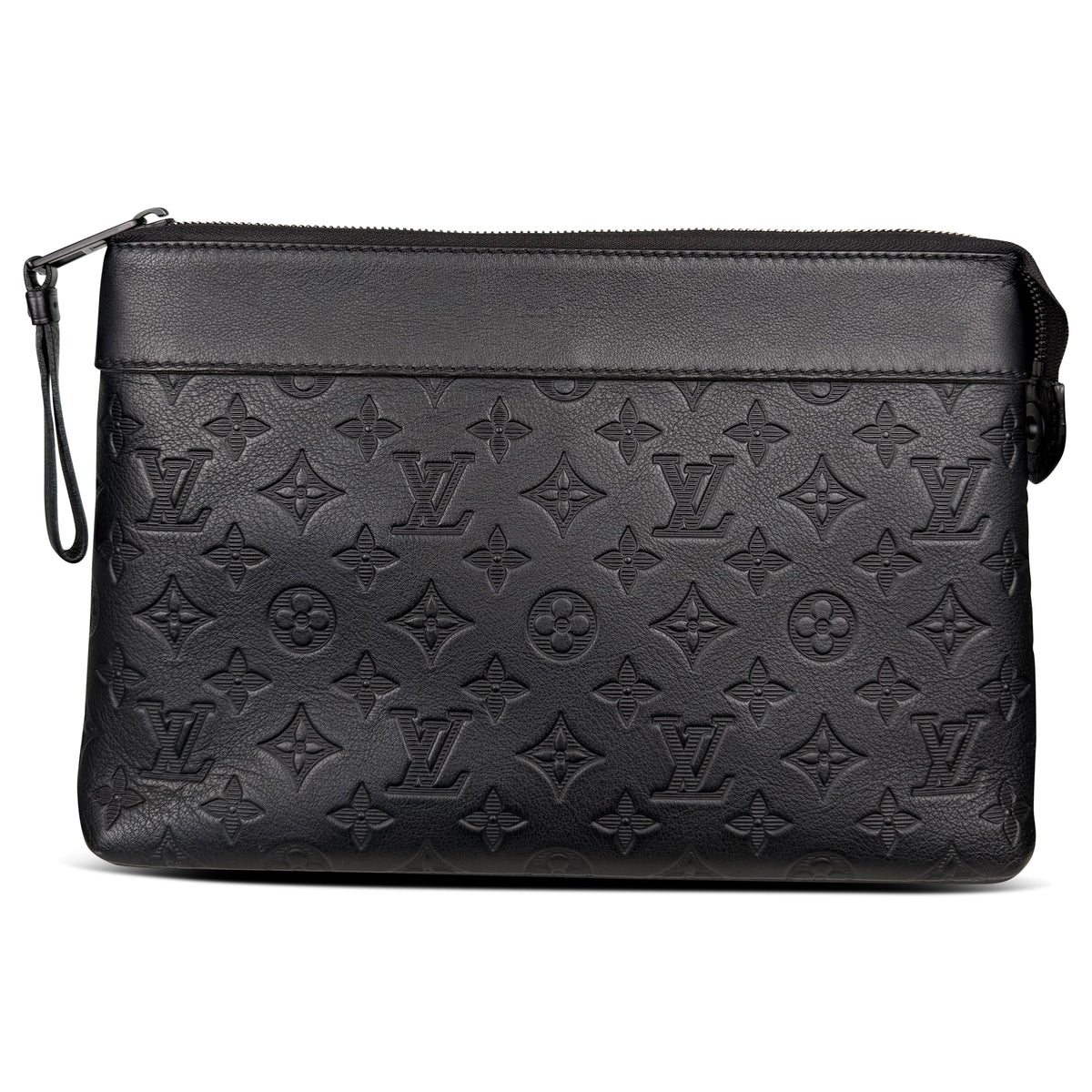 LOUIS VUITTON POCHETTE VOYAGE SOUPLE MONOGRAM SHADOW | NEW - Affluent ArchivesUsed HIGH END DESIGNER CLOTHING