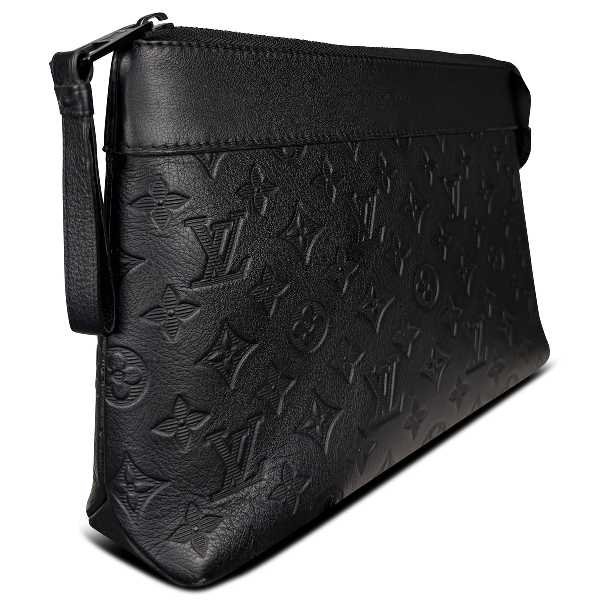 LOUIS VUITTON POCHETTE VOYAGE SOUPLE MONOGRAM SHADOW | NEW - Affluent ArchivesUsed HIGH END DESIGNER CLOTHING