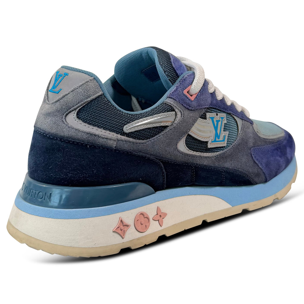 LOUIS VUITTON RUNAWAY BLUE / PURPLE - UK 8 (Fit 9) | PRE OWNED - Affluent ArchivesUsed HIGH END DESIGNER CLOTHING