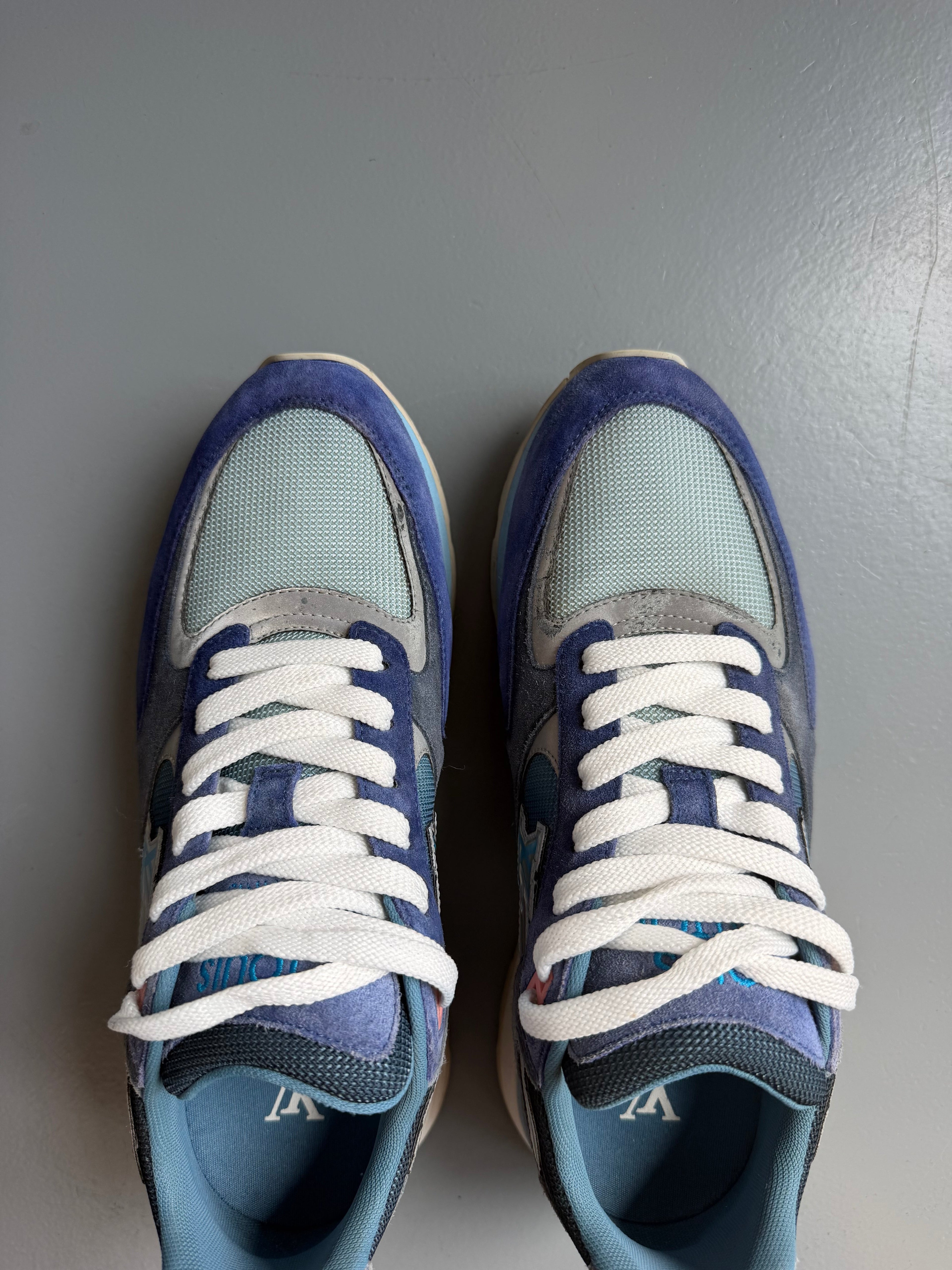 LOUIS VUITTON RUNAWAY BLUE / PURPLE - UK 8 (Fit 9) | PRE OWNED - Affluent ArchivesUsed HIGH END DESIGNER CLOTHING