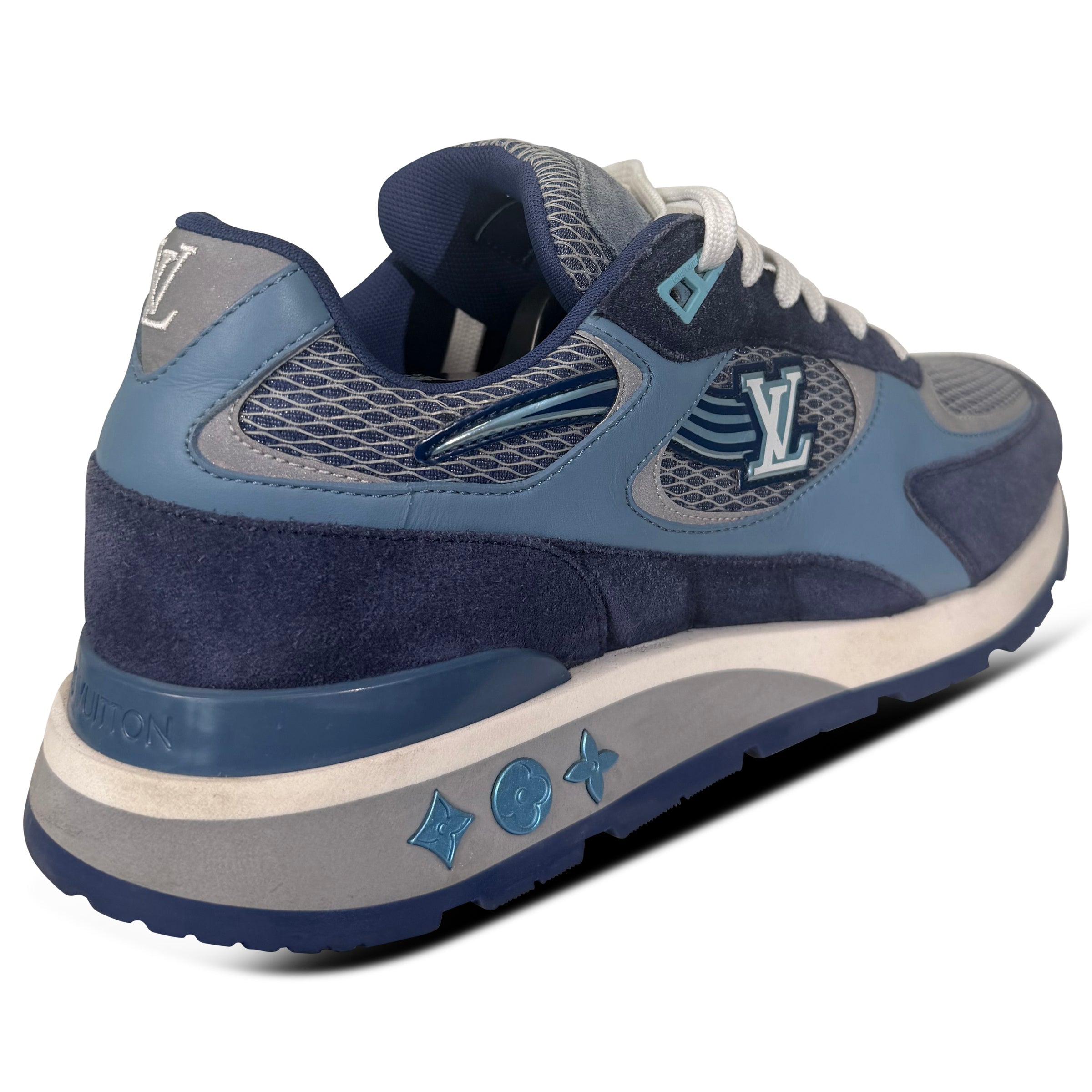 LOUIS VUITTON RUNAWAY BLUE - UK 8 (Fits 9) | PRE OWNED - Affluent ArchivesUsed HIGH END DESIGNER CLOTHING