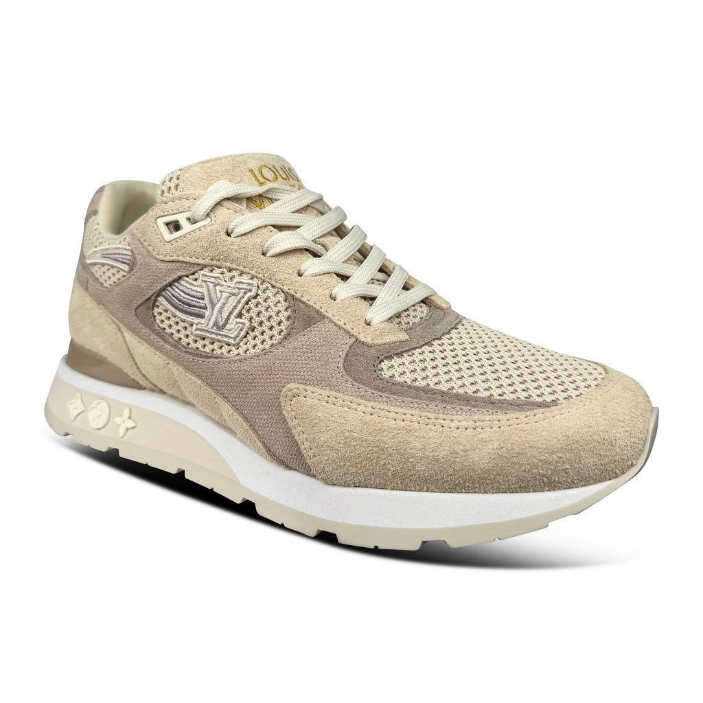 LOUIS VUITTON RUNAWAY TRAINERS BEIGE - UK 7 (Fit 8) - Affluent ArchivesUsed HIGH END DESIGNER CLOTHING