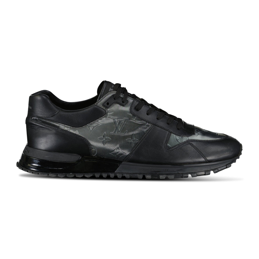LOUIS VUITTON RUNAWAY TRAINERS BLACK - UK 10 (Fit 11 - Affluent ArchivesUsed HIGH END DESIGNER CLOTHING