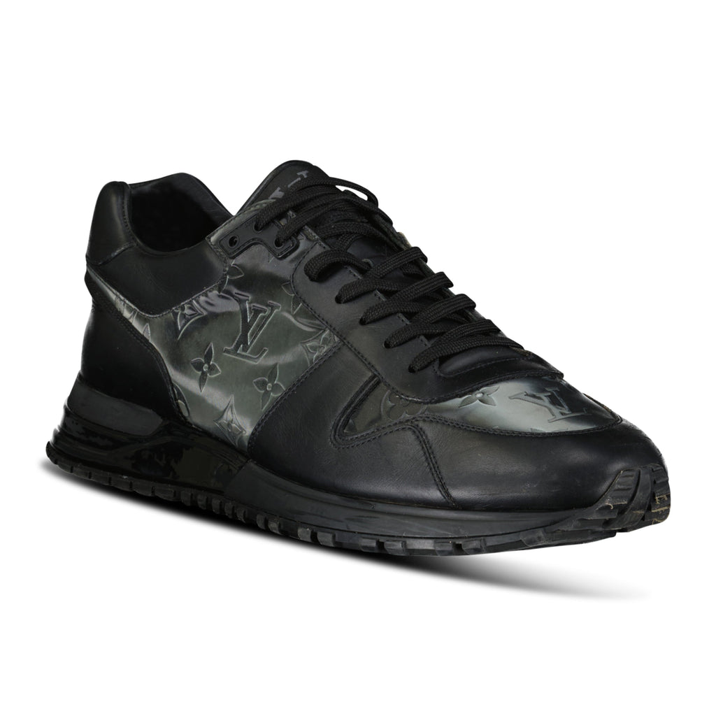 LOUIS VUITTON RUNAWAY TRAINERS BLACK - UK 10 (Fit 11 - Affluent ArchivesUsed HIGH END DESIGNER CLOTHING