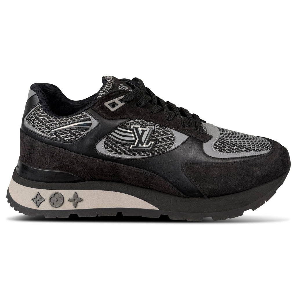LOUIS VUITTON RUNAWAY TRAINERS BLACK - UK 6 (Fits 7) | PRE OWNED - Affluent ArchivesUsed HIGH END DESIGNER CLOTHING