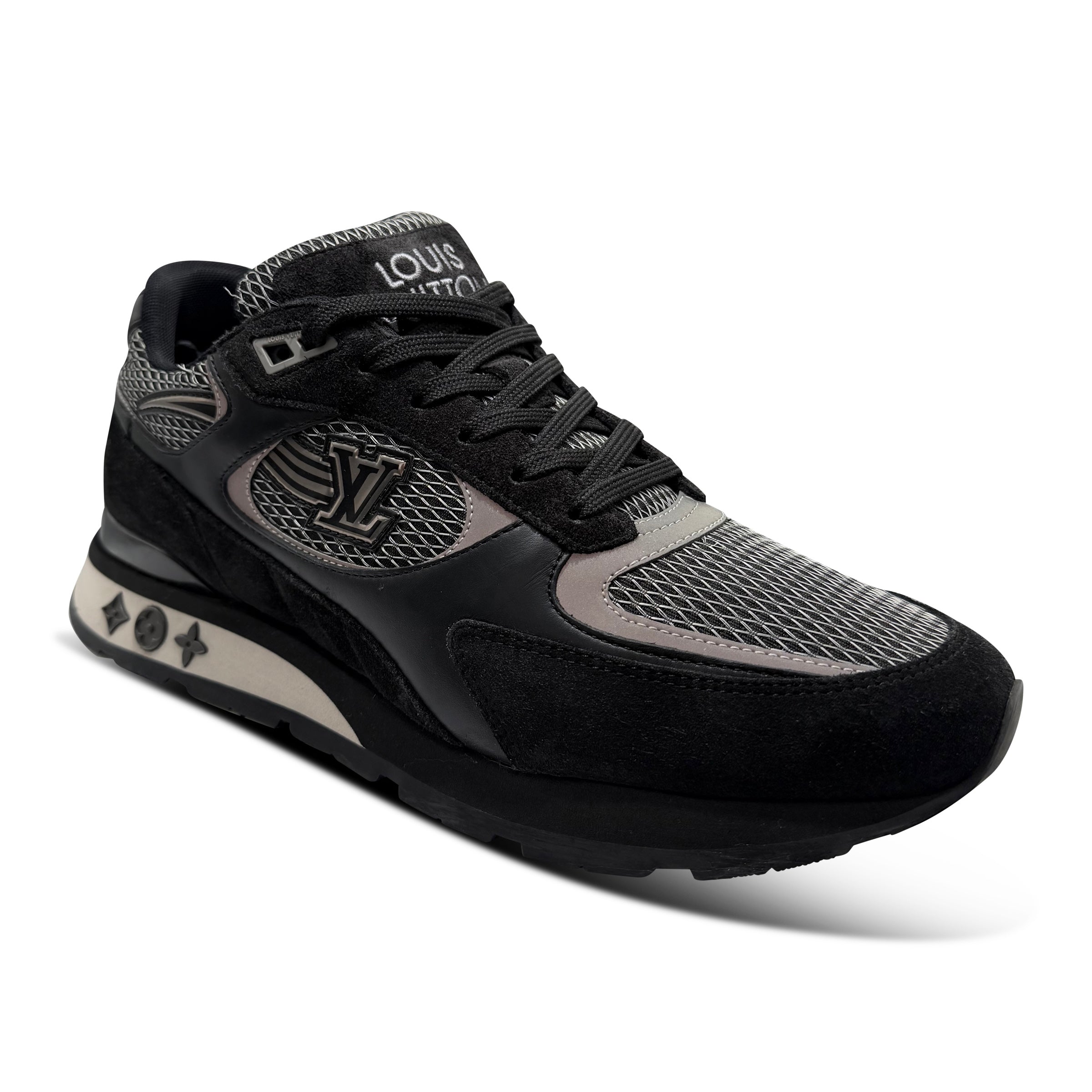 LOUIS VUITTON RUNAWAY TRAINERS BLACK - UK 7.5 (Fit 8.5) - Affluent ArchivesUsed HIGH END DESIGNER CLOTHING