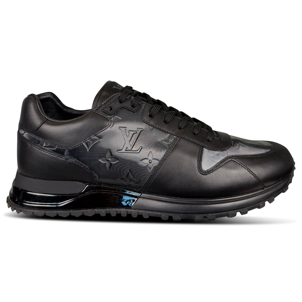 LOUIS VUITTON RUNAWAY TRAINERS BLACK - UK 9 (Fits 10) | PRE OWNED - Affluent ArchivesUsed HIGH END DESIGNER CLOTHING