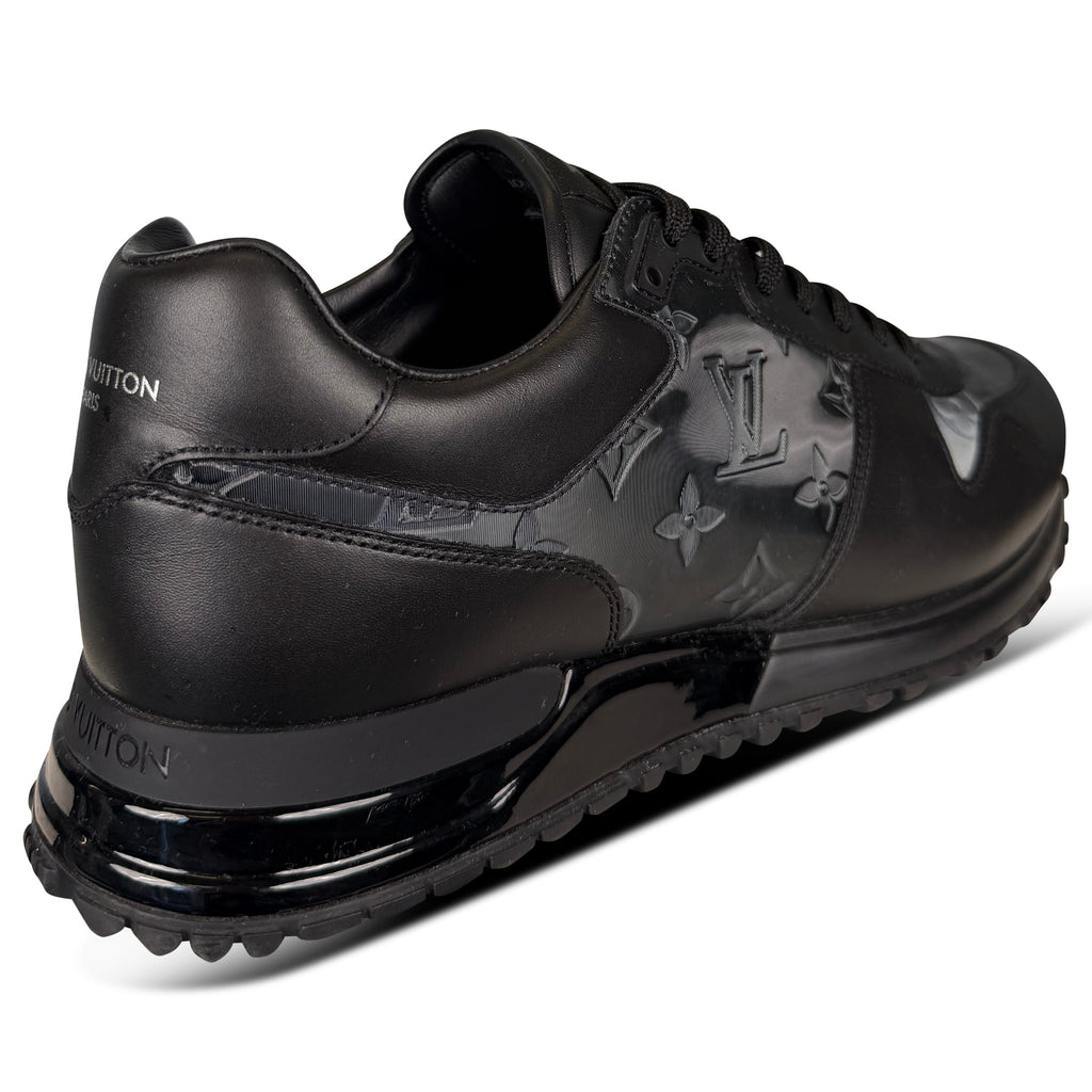 LOUIS VUITTON RUNAWAY TRAINERS BLACK - UK 9 (Fits 10) | PRE OWNED - Affluent ArchivesUsed HIGH END DESIGNER CLOTHING