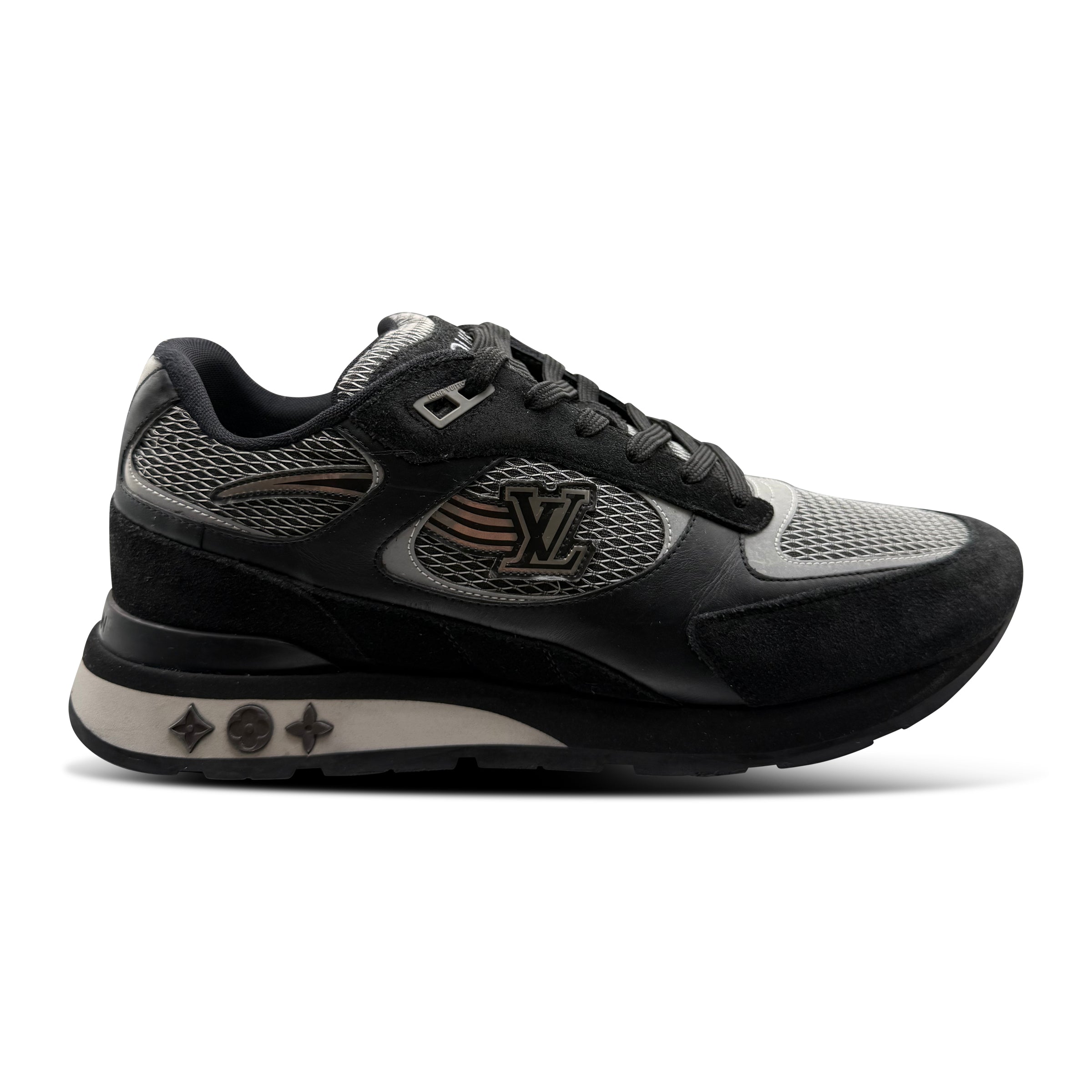 LOUIS VUITTON RUNAWAY TRAINERS BLACK - UK 9.5 (Fits 10.5) - Affluent ArchivesUsed HIGH END DESIGNER CLOTHING
