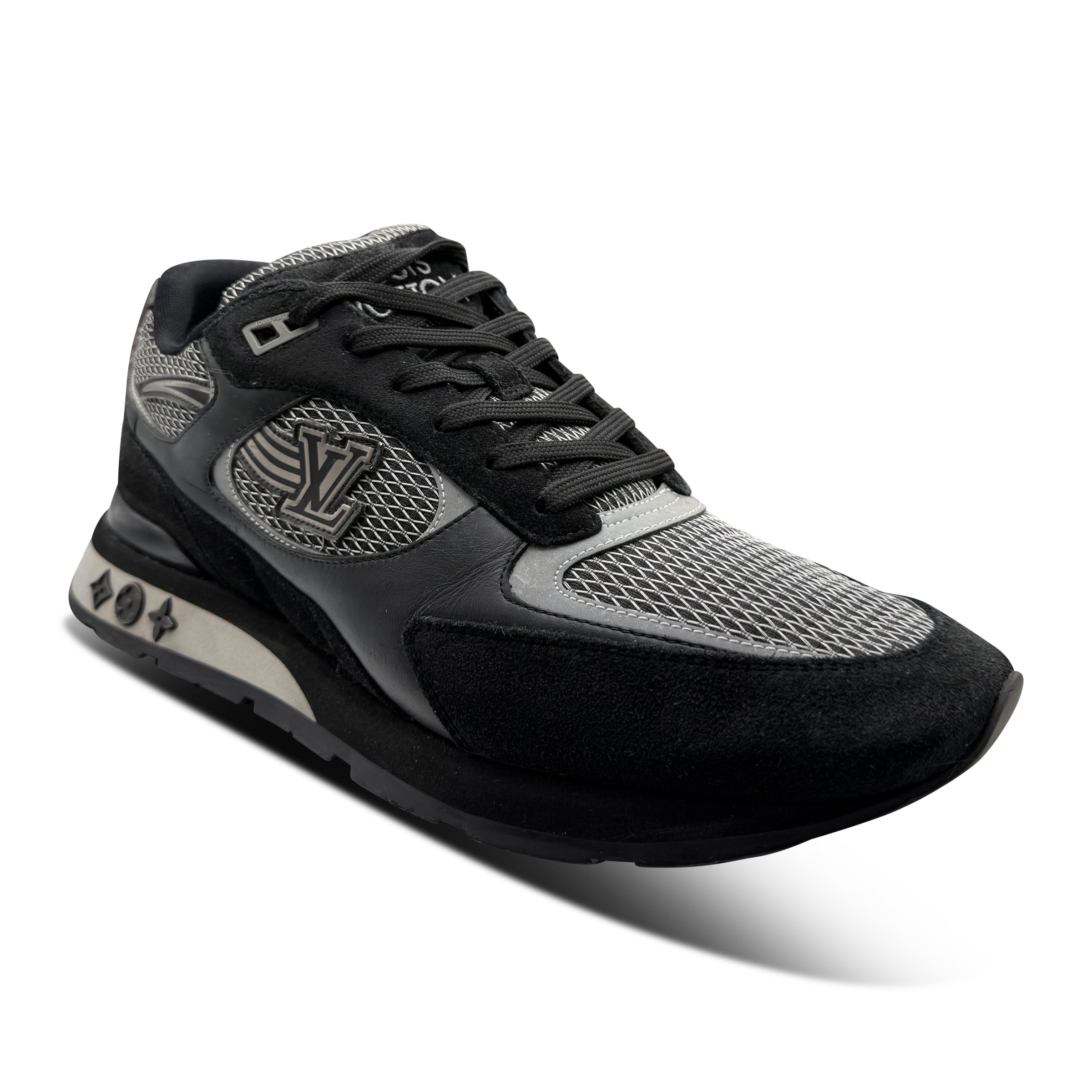 LOUIS VUITTON RUNAWAY TRAINERS BLACK - UK 9.5 (Fits 10.5) - Affluent ArchivesUsed HIGH END DESIGNER CLOTHING