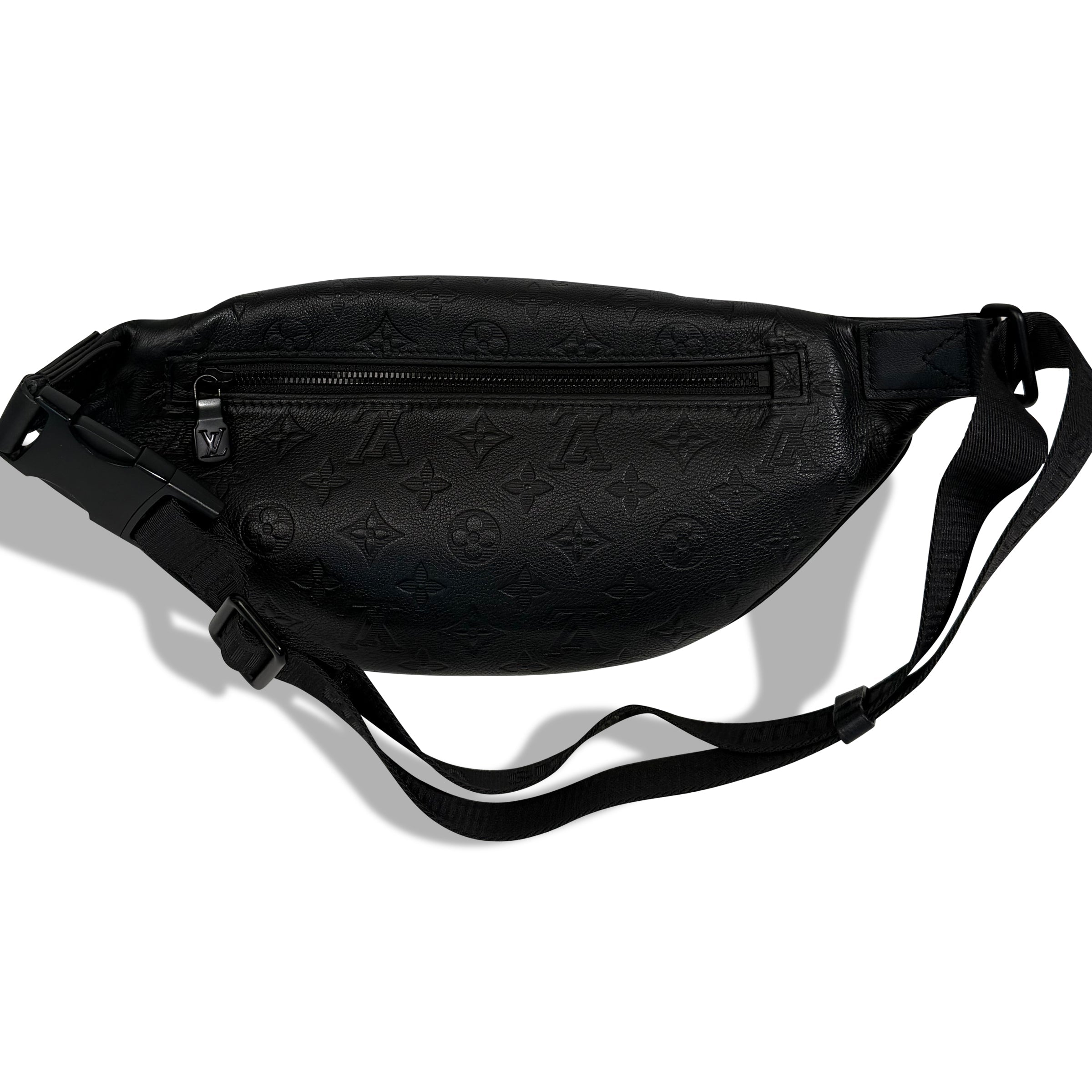LOUIS VUITTON SHADOW MONOGRAM BUMBAG | PRE OWNED - Affluent ArchivesUsed HIGH END DESIGNER CLOTHING