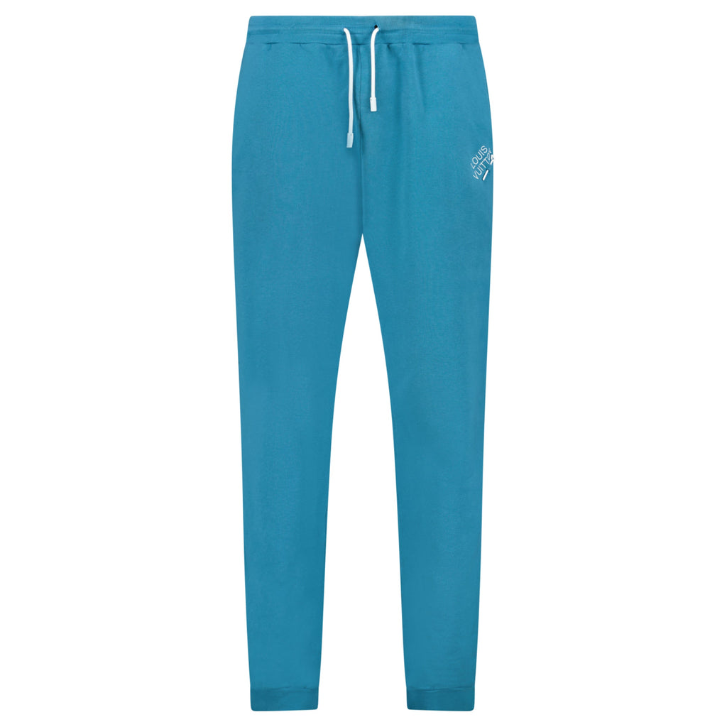 LOUIS VUITTON SIGNATURE TRACK PANTS BLUE - XL | PRE OWNED - Affluent ArchivesUsed HIGH END DESIGNER CLOTHING