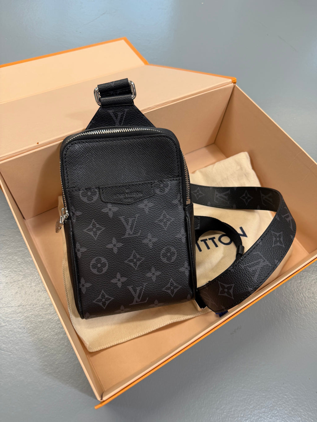 LOUIS VUITTON TAIGARAMA MONOGRAM MESSENGER BAG - Affluent ArchivesUsed HIGH END DESIGNER CLOTHING
