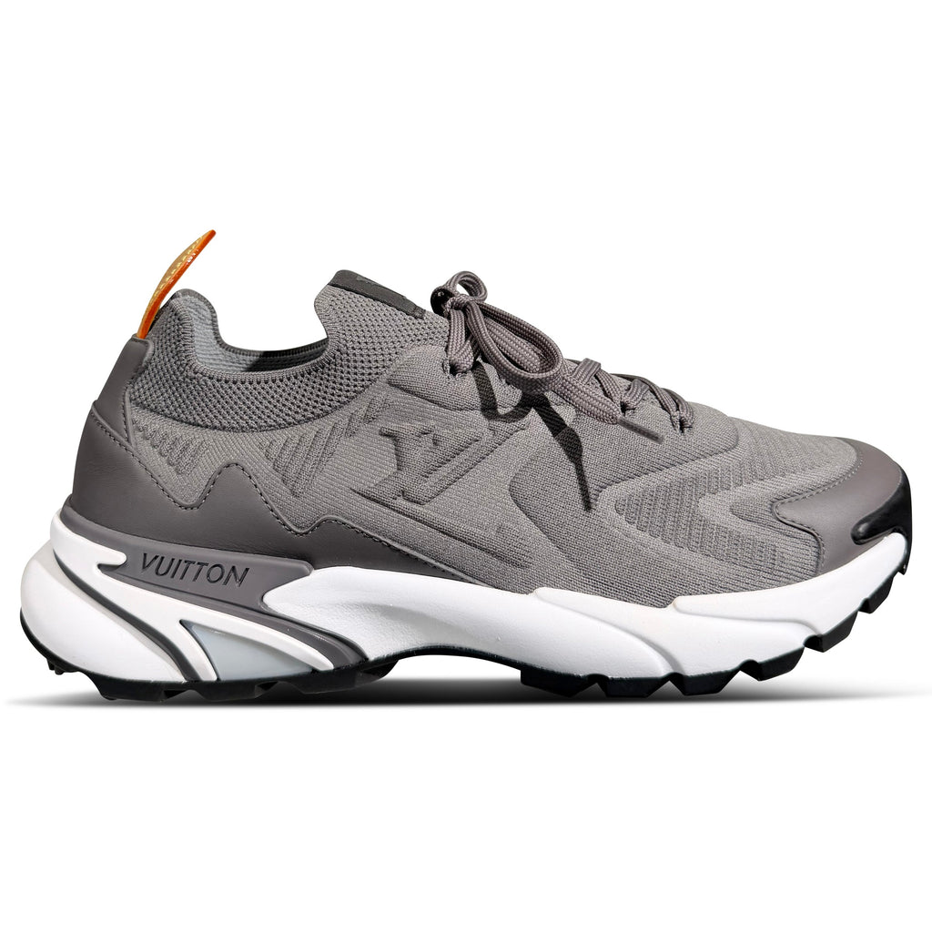 LOUIS VUITTON TATIC KNIT RUNNER TRAINER GREY - UK 7.5 (Fits 8.5) | NEW - Affluent ArchivesUsed HIGH END DESIGNER CLOTHING