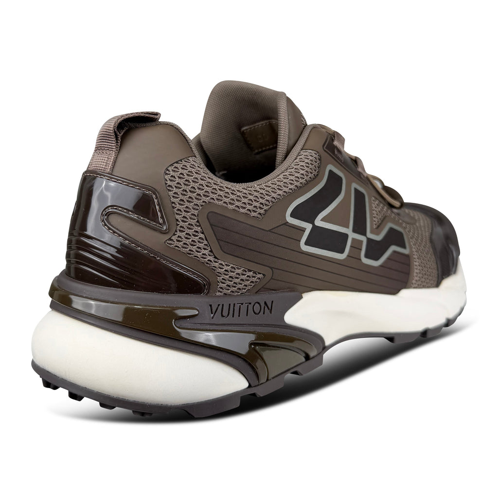 LOUIS VUITTON TATIC RUNNER TRAINER BROWN - UK 8 (Fits 9) - Affluent ArchivesUsed HIGH END DESIGNER CLOTHING
