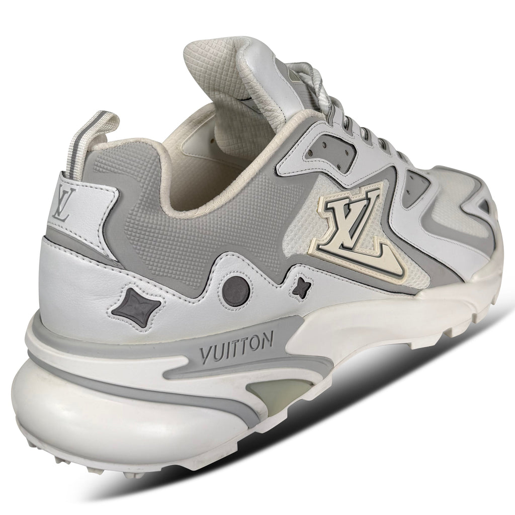 LOUIS VUITTON TATIC RUNNER TRAINER WHITE - UK 10 (Fits 11) | PRE OWNED - Affluent ArchivesUsed HIGH END DESIGNER CLOTHING