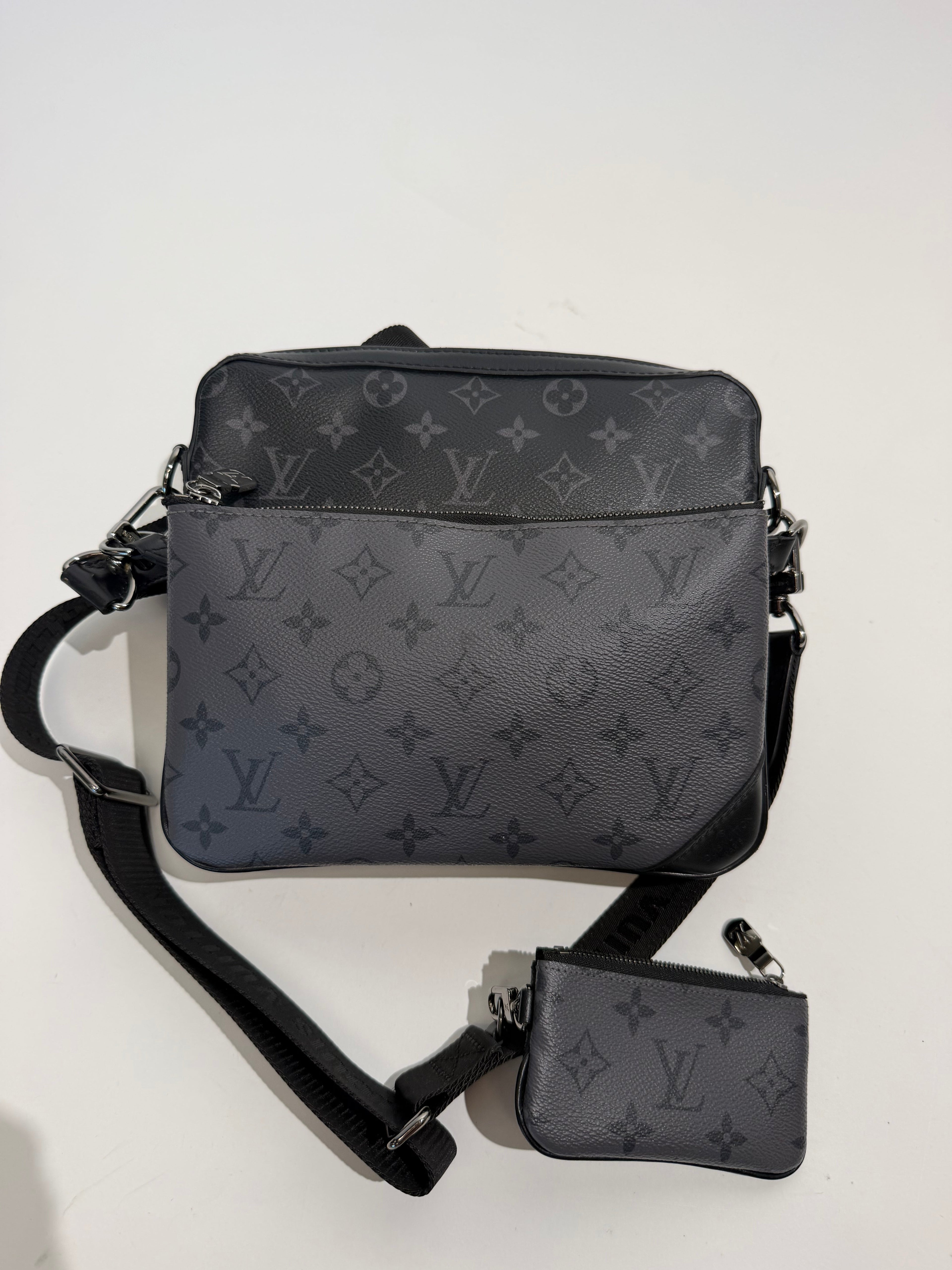 LOUIS VUITTON TRIO MESSENGER BAG | PRE OWNED - Affluent ArchivesUsed HIGH END DESIGNER CLOTHING