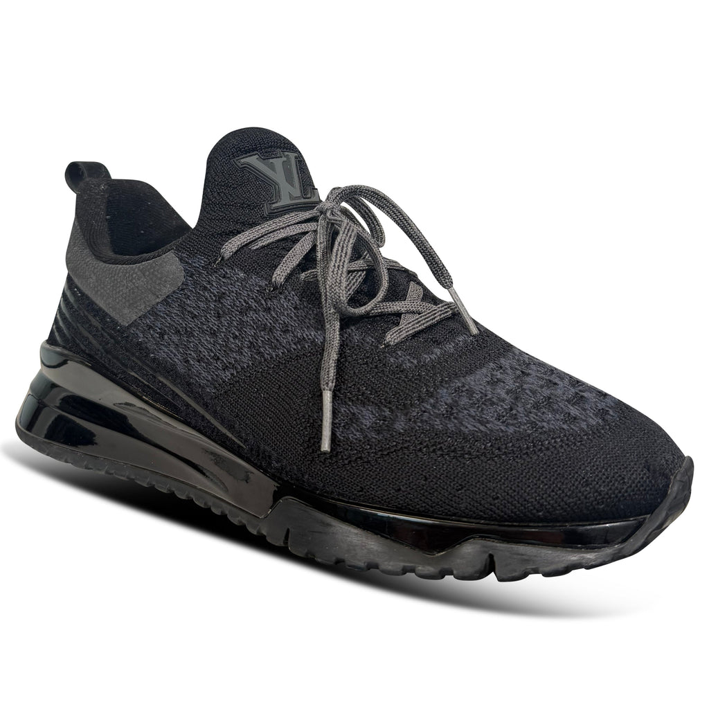 LOUIS VUITTON VNR TRAINER GREY - UK 7 (Fit 8) | PRE OWNED - Affluent ArchivesUsed HIGH END DESIGNER CLOTHING