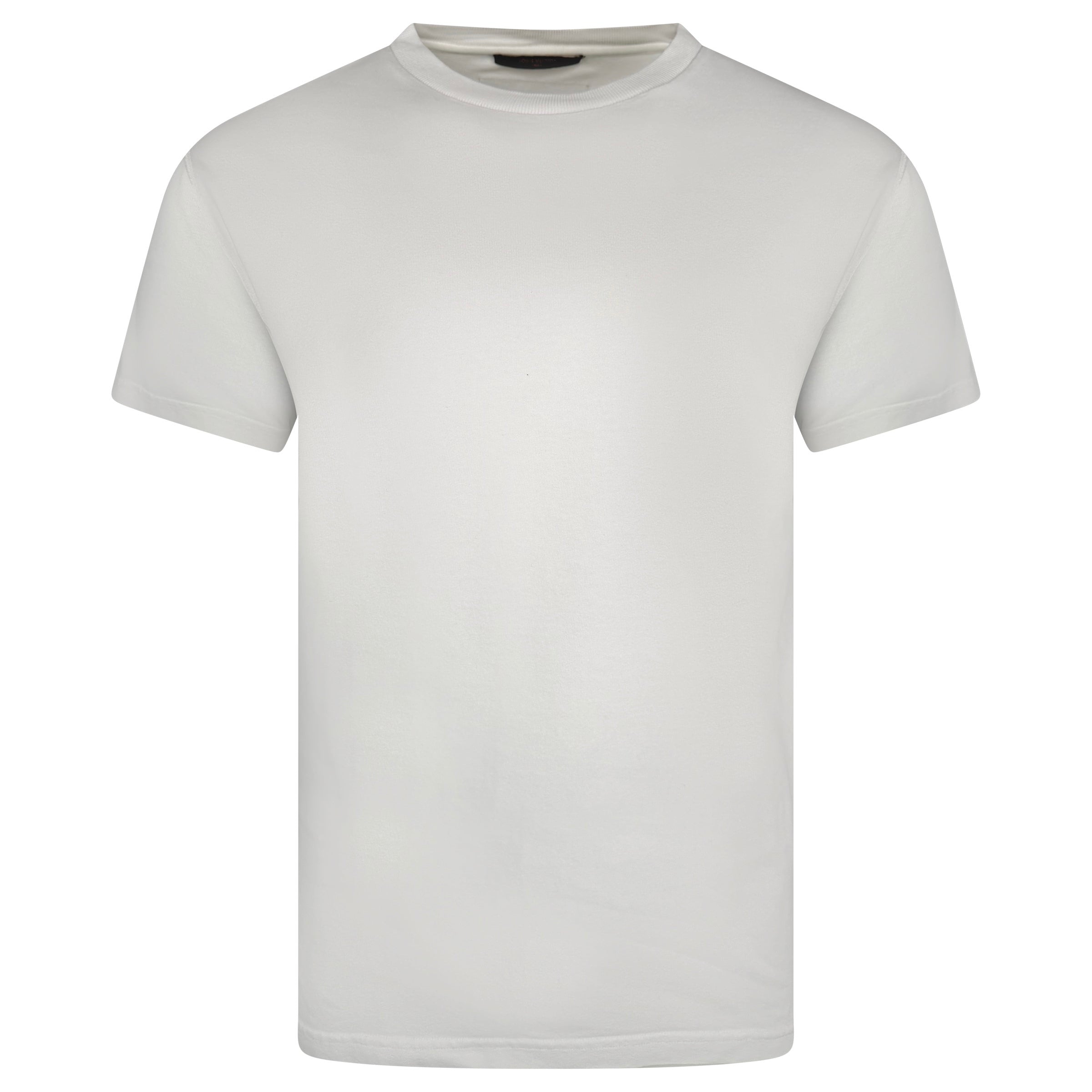 LOUIS VUITTON WHITE INSIDE OUT STAPLES T SHIRT - SMALL (Fits Medium) - Affluent ArchivesUsed HIGH END DESIGNER CLOTHING