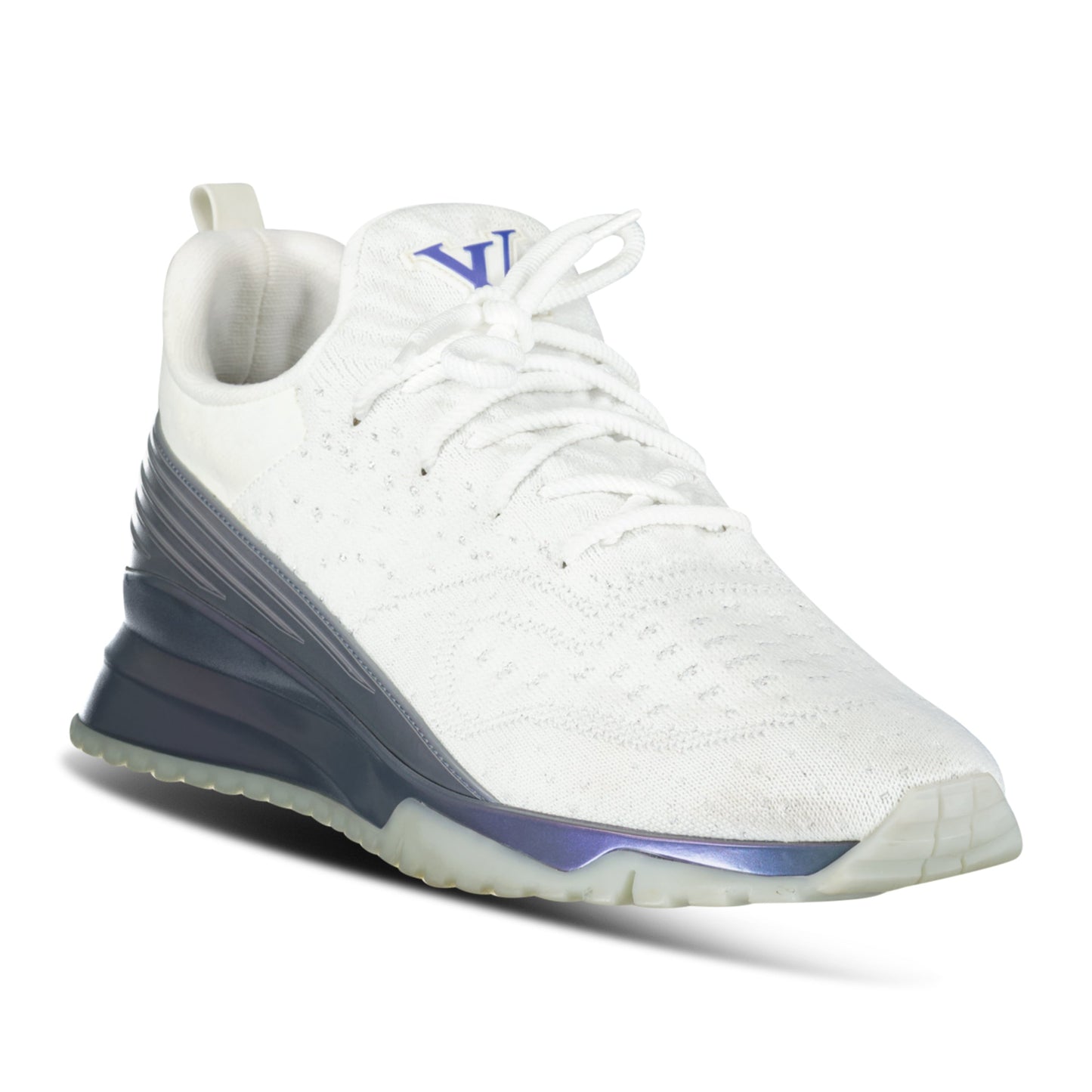 LOUIS VUITTON WHITE VNR SNEAKER - UK 10 (Fit 11) - Affluent ArchivesUsed HIGH END DESIGNER CLOTHING