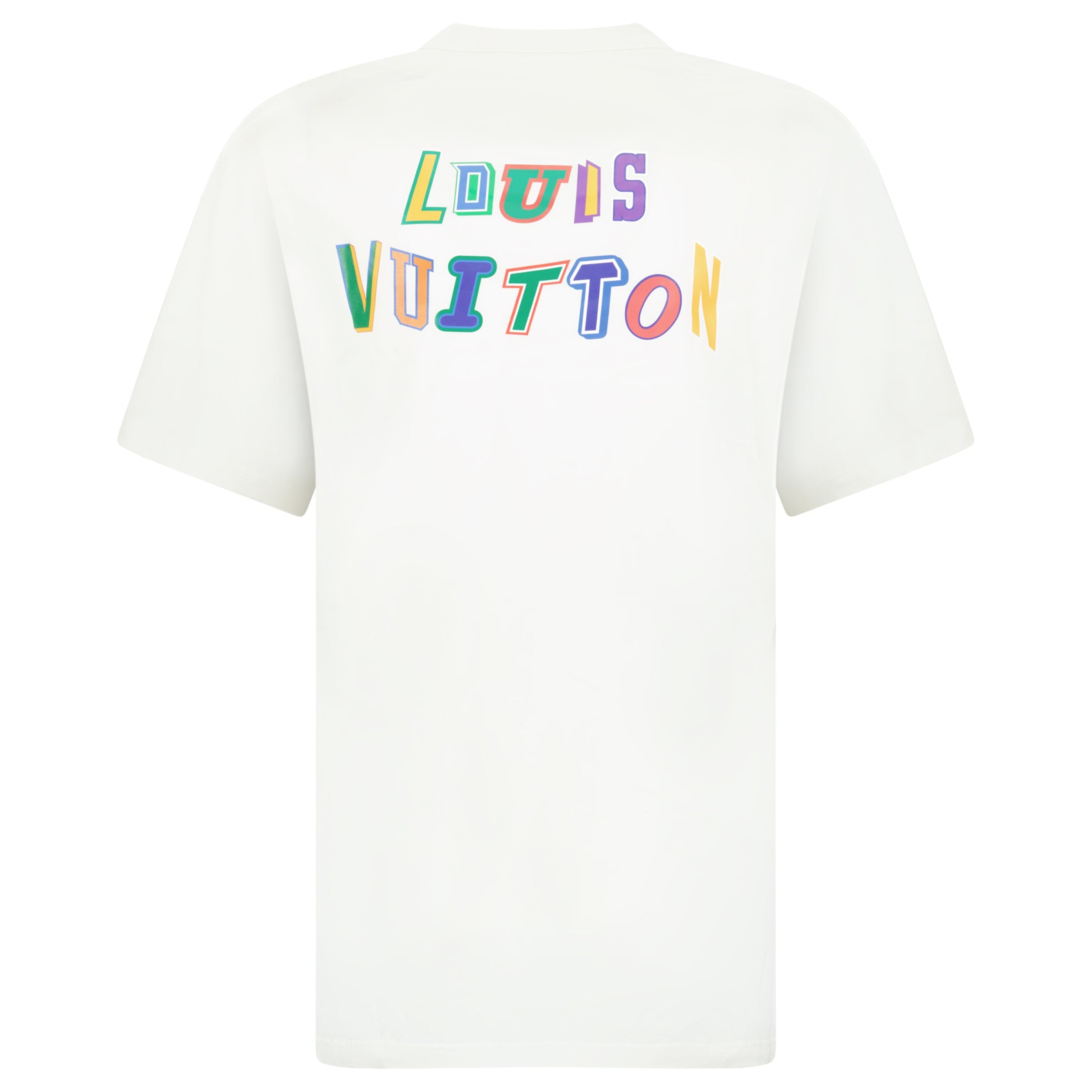 LOUIS VUITTON X NBA WHITE T SHIRT - XXL - Affluent ArchivesUsed HIGH END DESIGNER CLOTHING