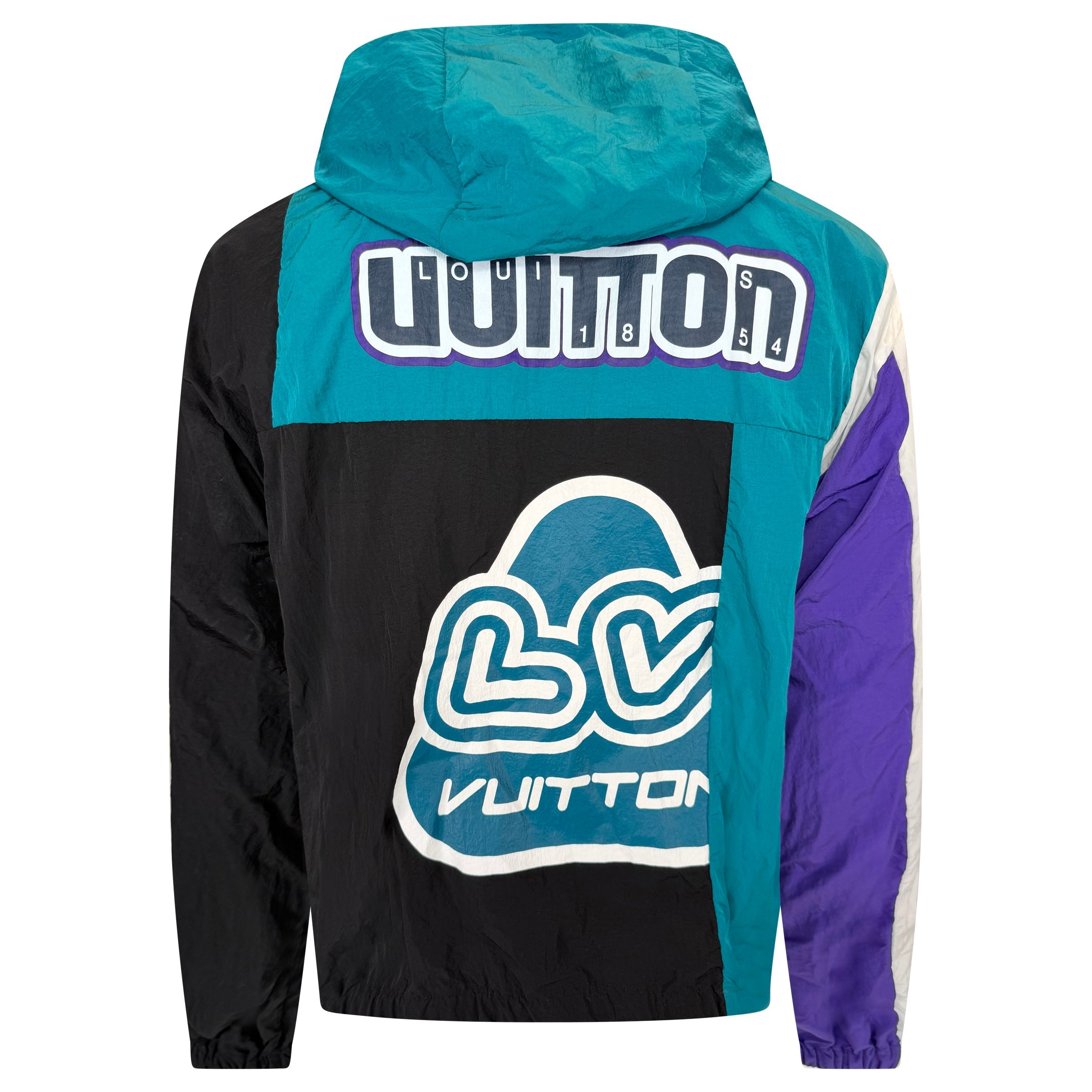 LOUIS VUITTON X VIRGIL ABLOH WINDBREAKER - XL (Fits Large) - Affluent ArchivesUsed HIGH END DESIGNER CLOTHING