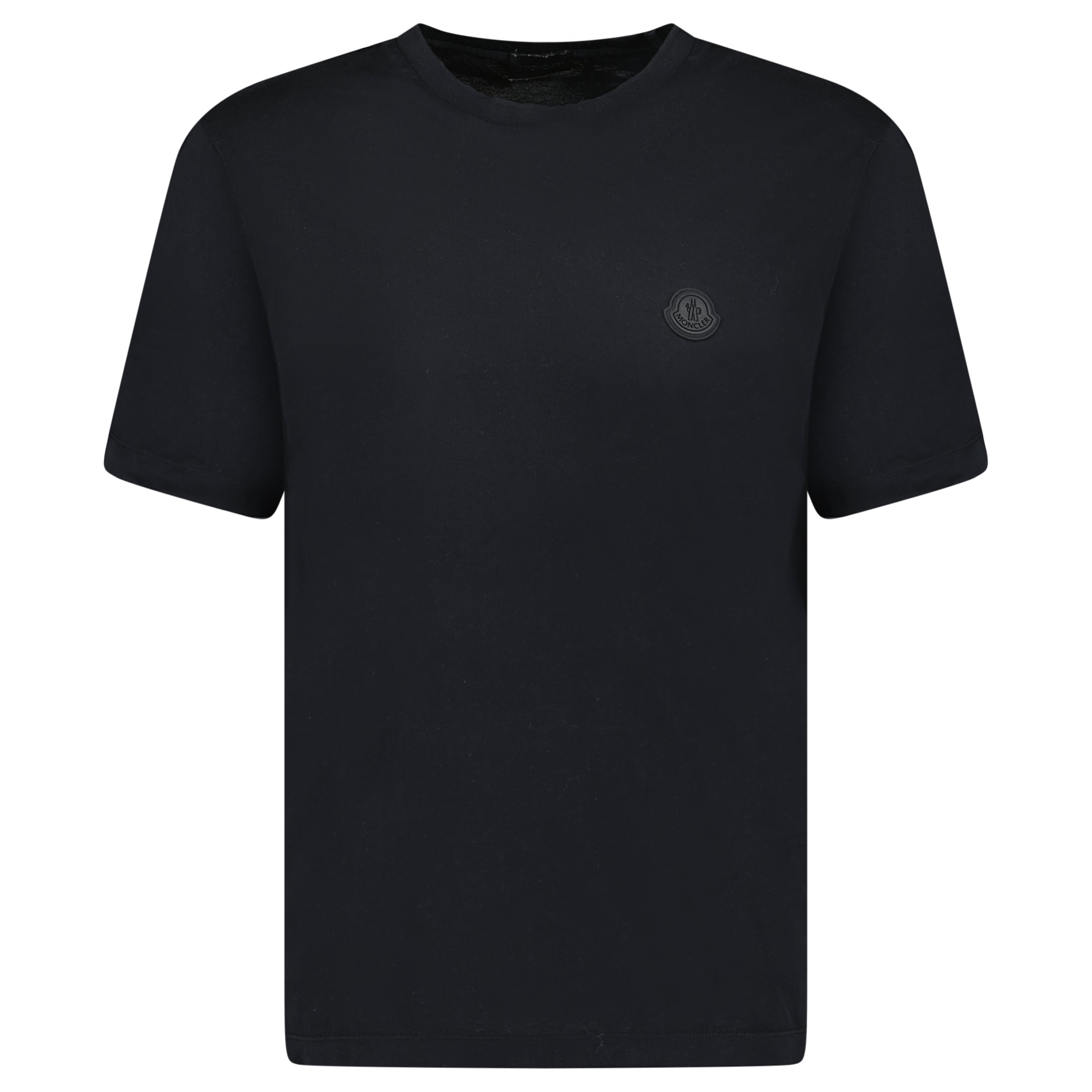 MONCLER BLACK T SHIRT - LARGE | PRE OWNED - Affluent ArchivesUsed HIGH END DESIGNER CLOTHING