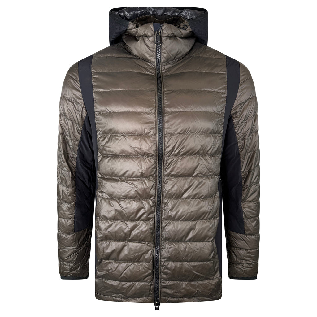 MONCLER BROWN / BLACK JACKET - SIZE 4 (L) - Affluent ArchivesUsed HIGH END DESIGNER CLOTHING